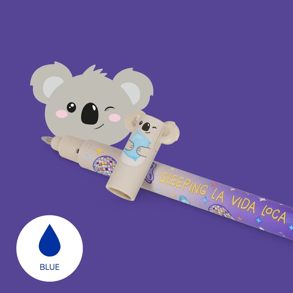 Legami Löschbarer Gelstift - Koala „Sleeping la Vida Loca“ Legami - malmichbunt.de