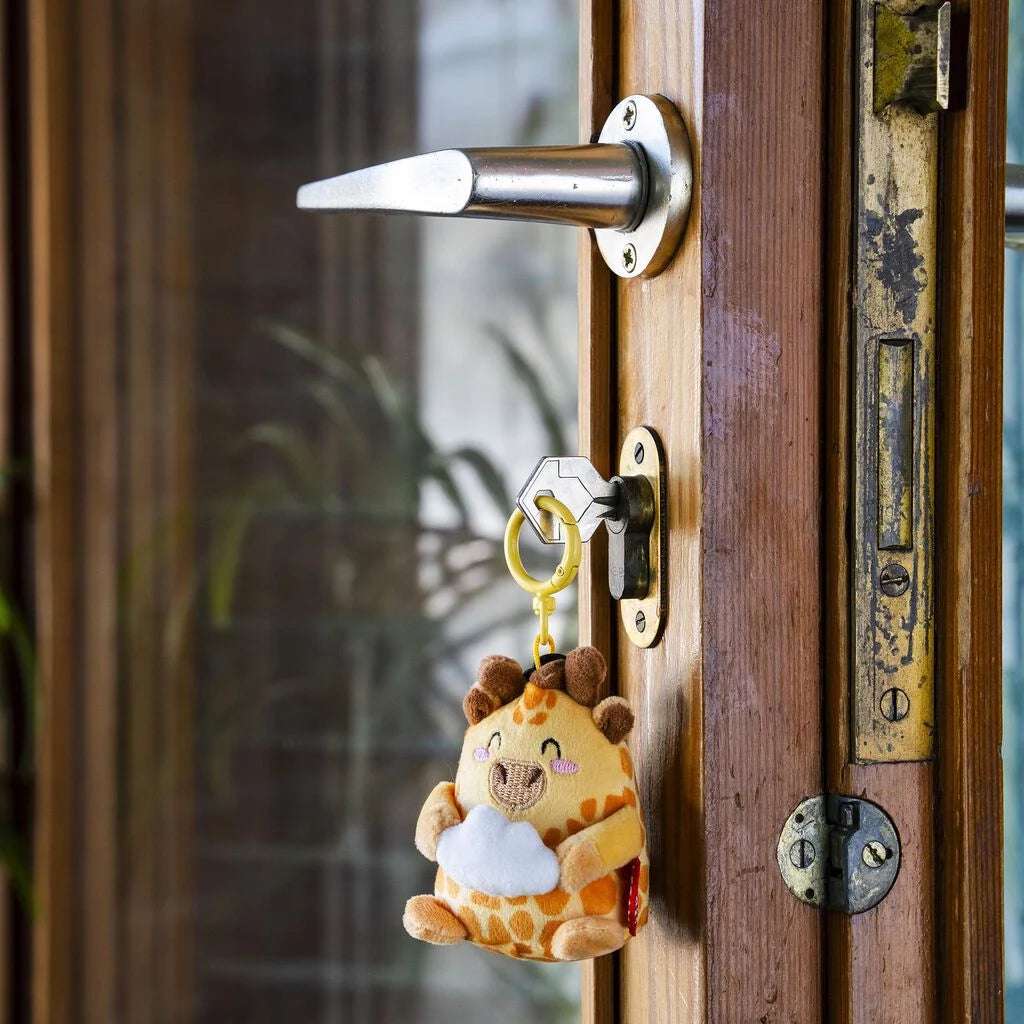 Plüsch-Schlüsselanhänger Giraffe - Tiny Super Soft!