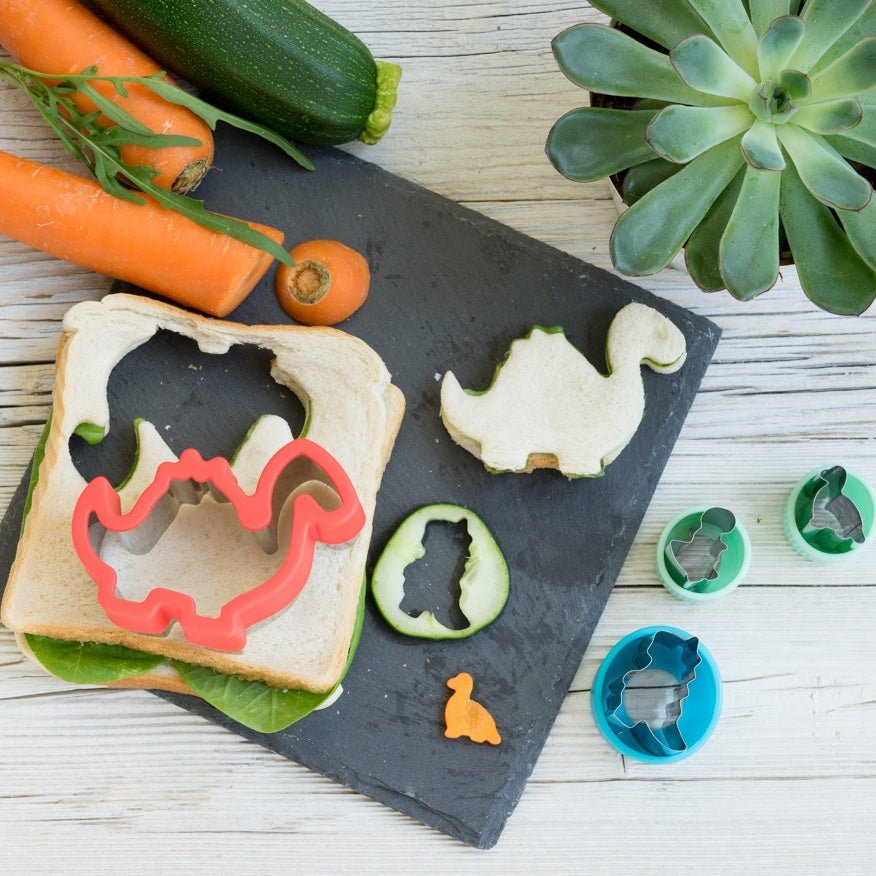 Lekkabox® Ausstecher - Dinosaurier Lekkabox - malmichbunt.de