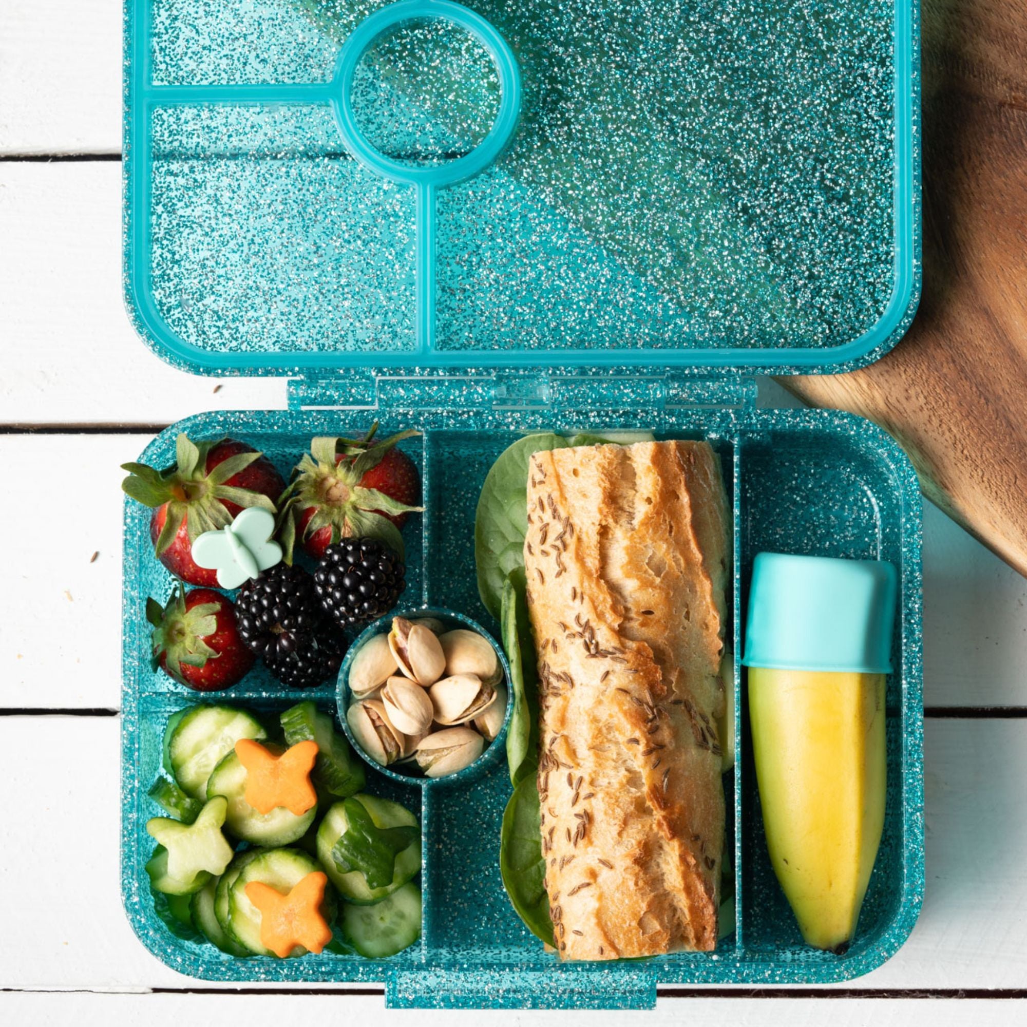 LEKKABOX® Cappy - Bananendeckel 2er Set