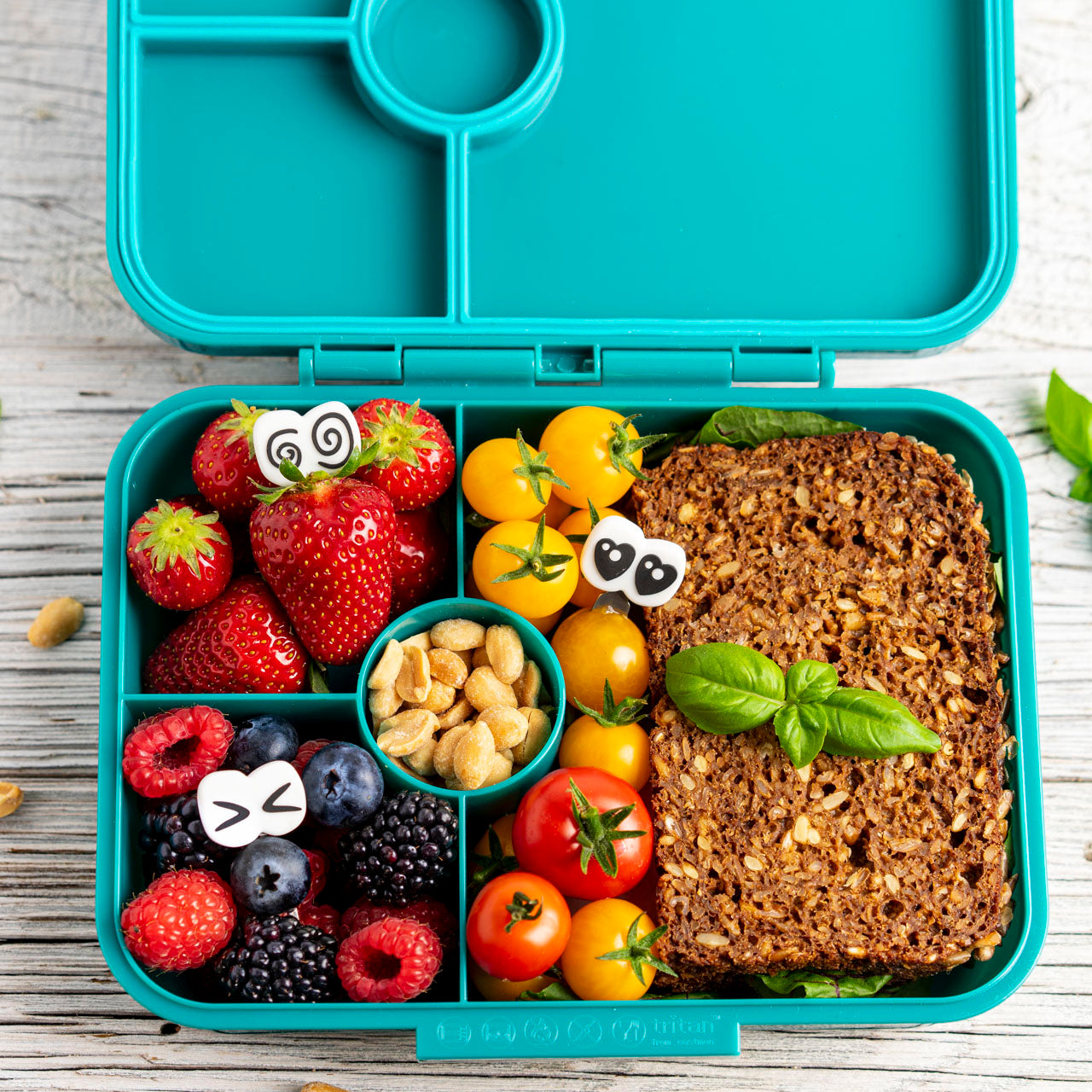 Brotdose Lekkabox Classic Petrol