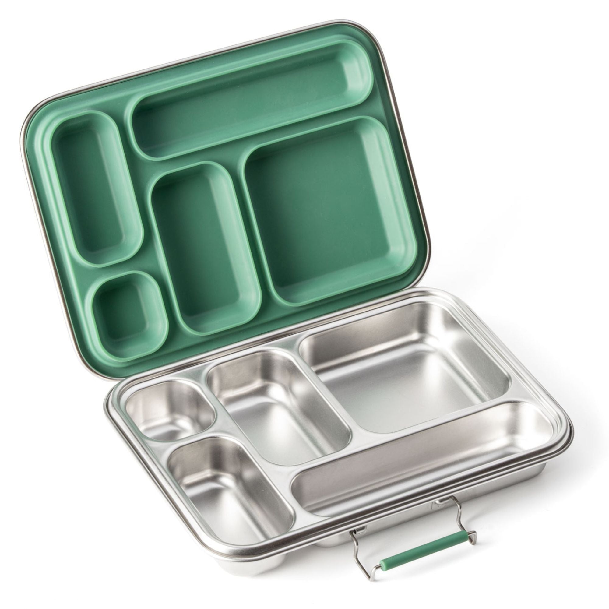 LEKKABOX® Edelstahl Brotdose Grande - Forest Lekkabox - malmichbunt.de