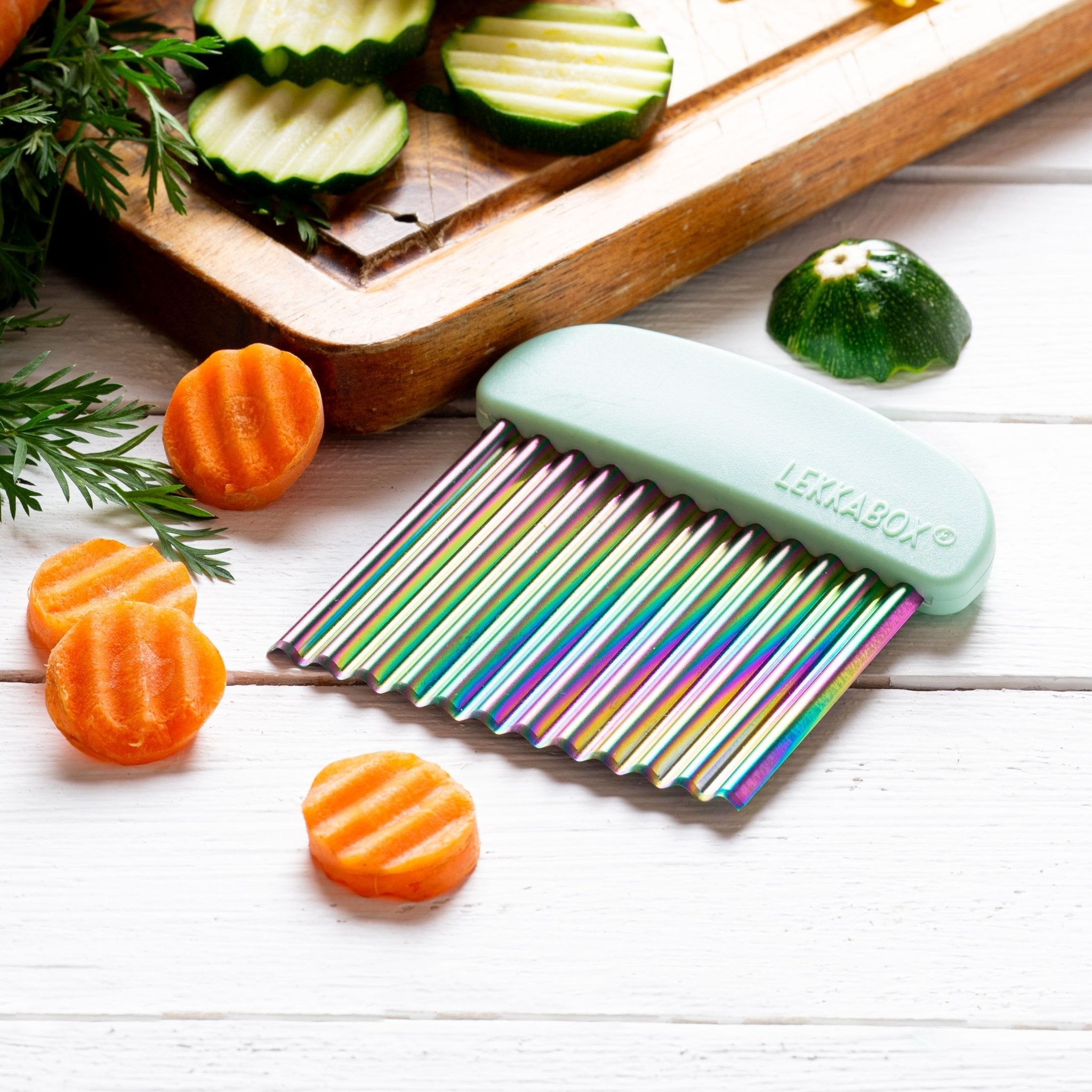 Lekkabox Wellenschneider Rainbow Lekkabox - malmichbunt.de