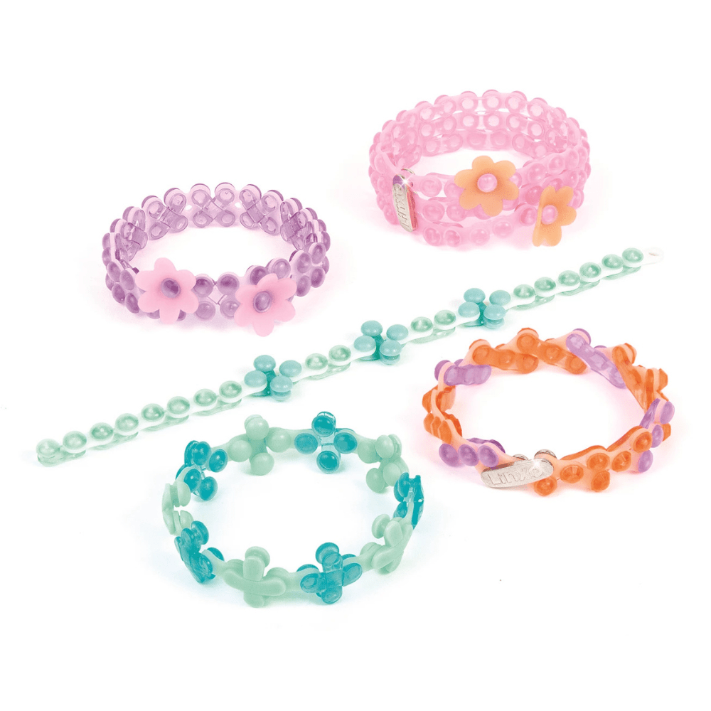 Linxo Armbänder - Bastelset (Pastell) Make it Real - malmichbunt.de