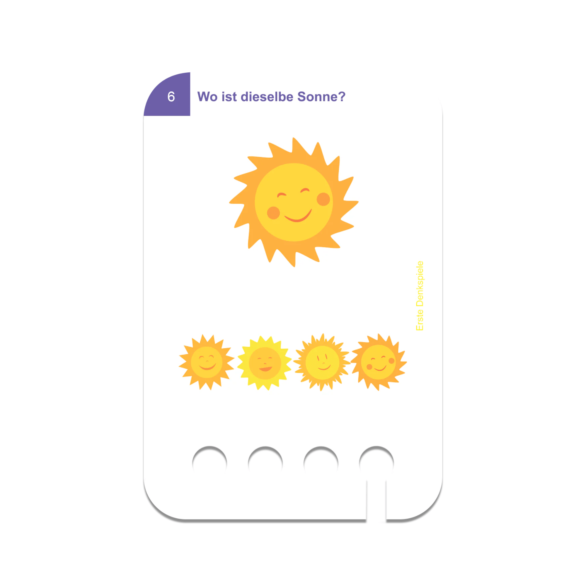 Lochkasten Starterset ab 3 Jahren mit 6 Kartensätzen (NEU) Lernspielverlag - malmichbunt.de