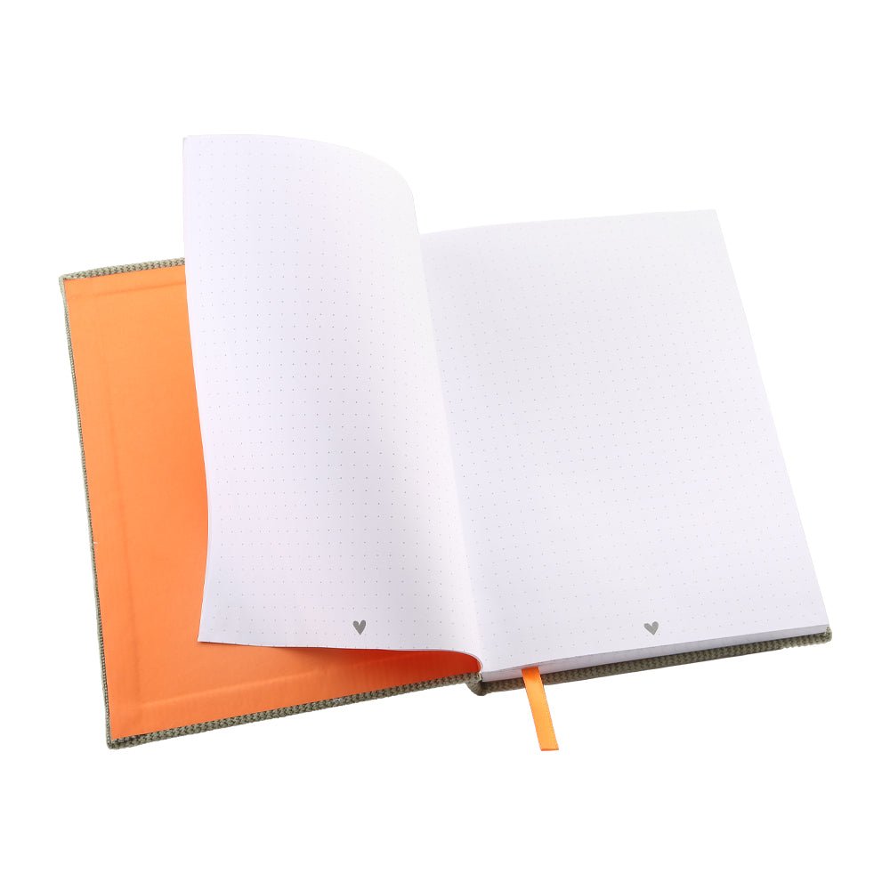 Loveria Notizbuch Kord - Salbei Bell Trade - malmichbunt.de