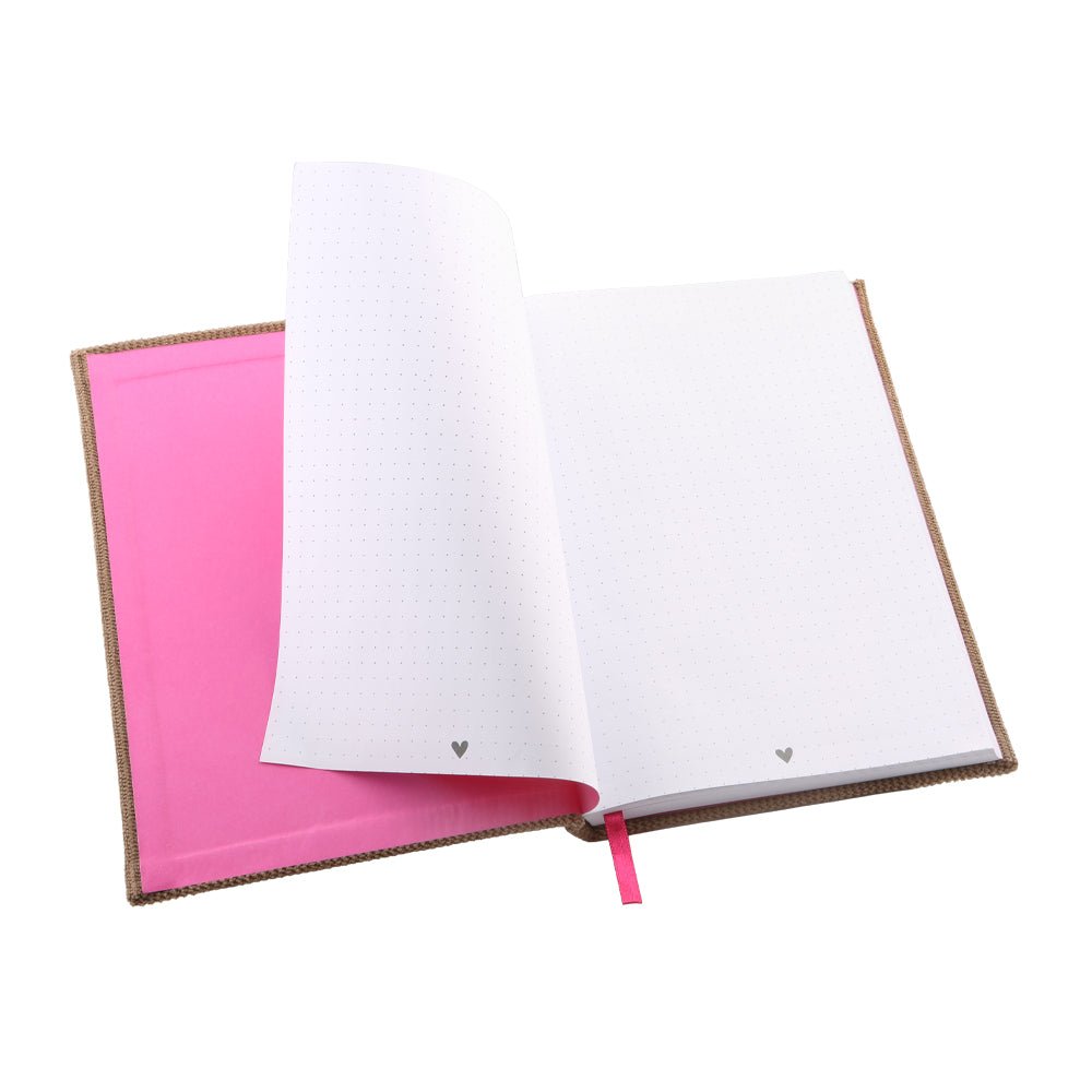 Loveria Notizbuch Kord - Taupe Bell Trade - malmichbunt.de