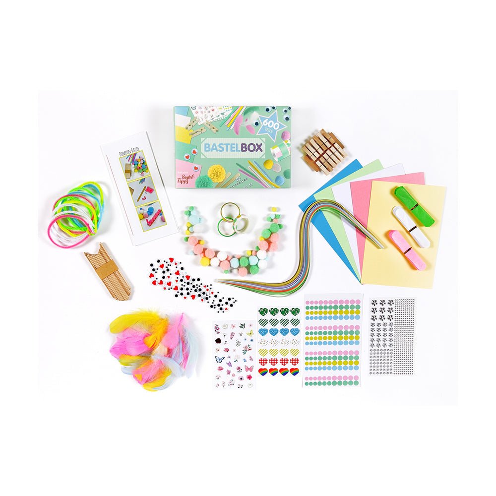 Lulubug Bastelbox "Pastell" 600 Teile Bell Trade - malmichbunt.de