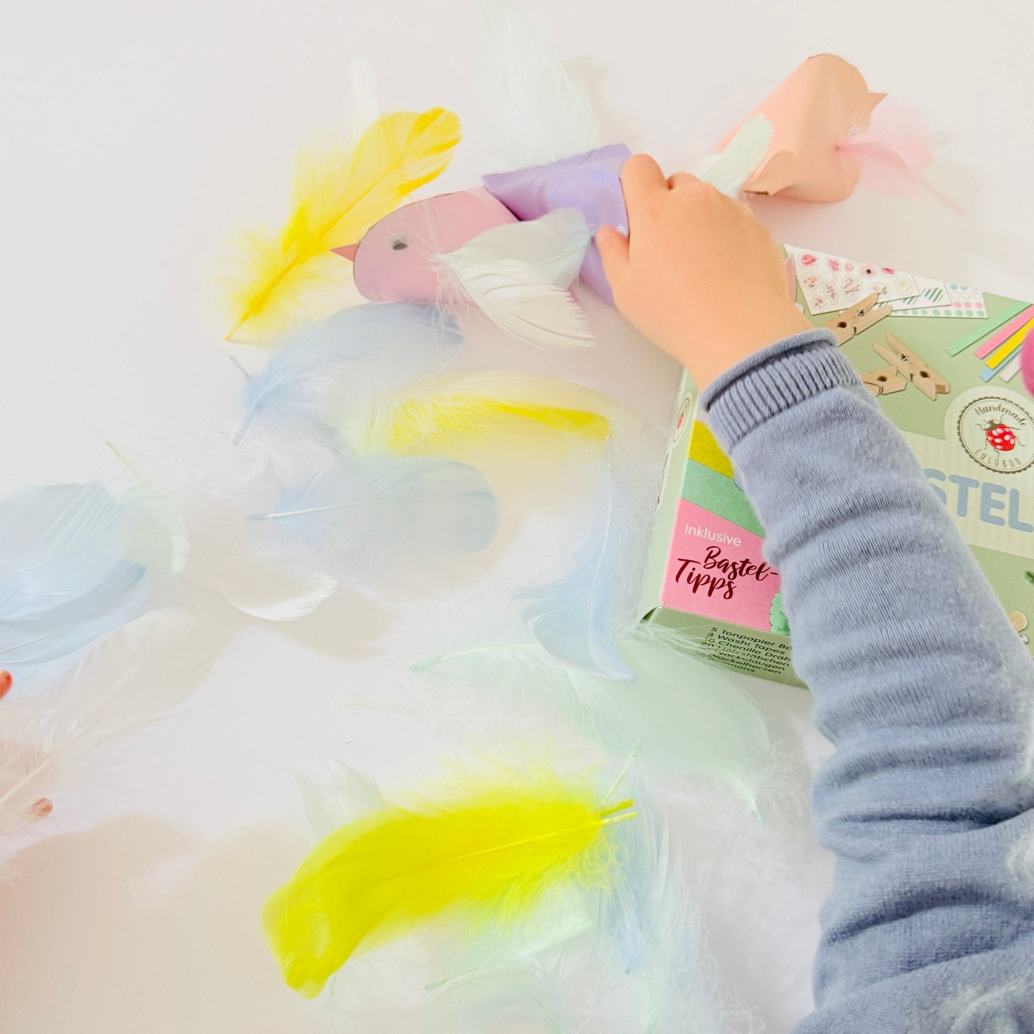 Lulubug Bastelbox "Pastell" 600 Teile Bell Trade - malmichbunt.de