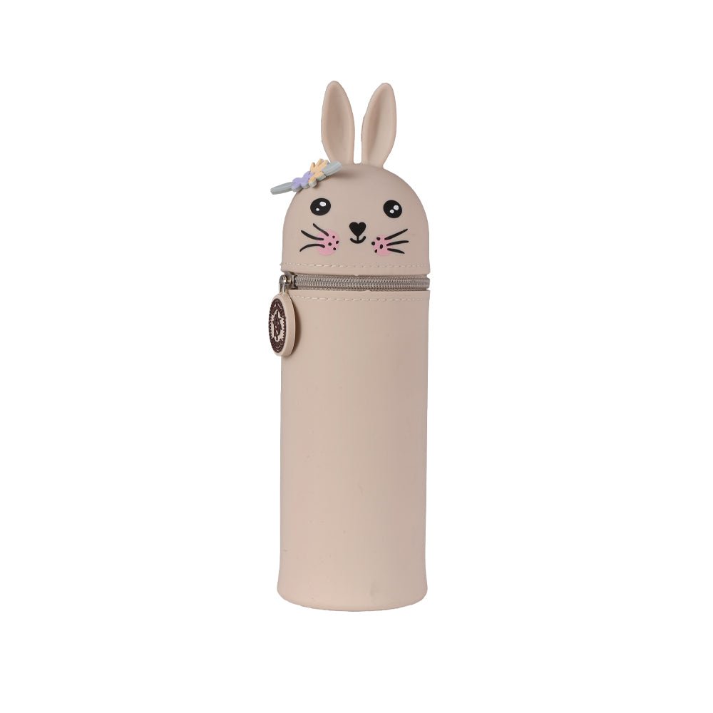 Lulubug Lustiges Tiermäppchen aus Silikon Hase „Hoppy“ Bell Trade - malmichbunt.de