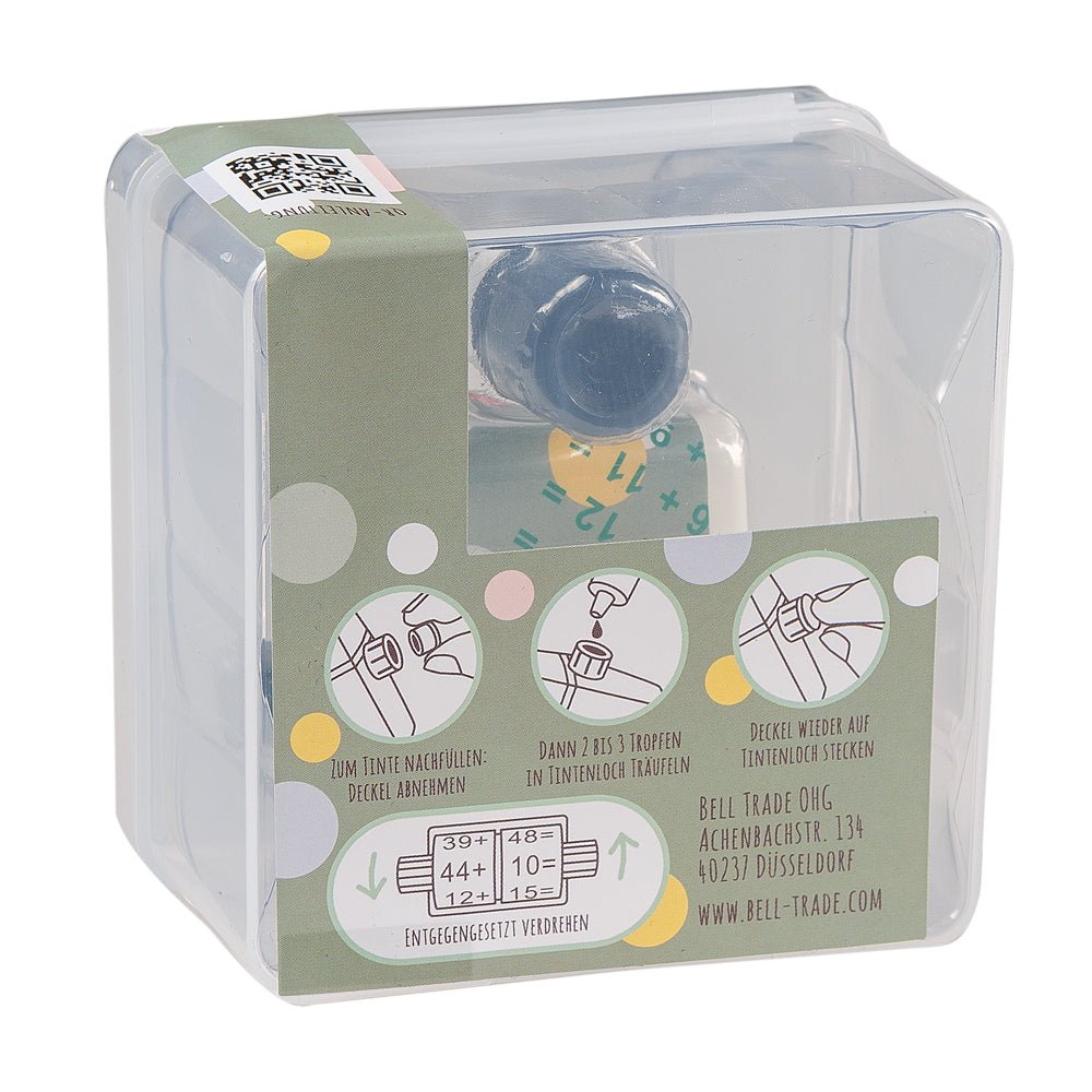 Lulubug Mathe Rollstempel "Addition" Bell Trade - malmichbunt.de