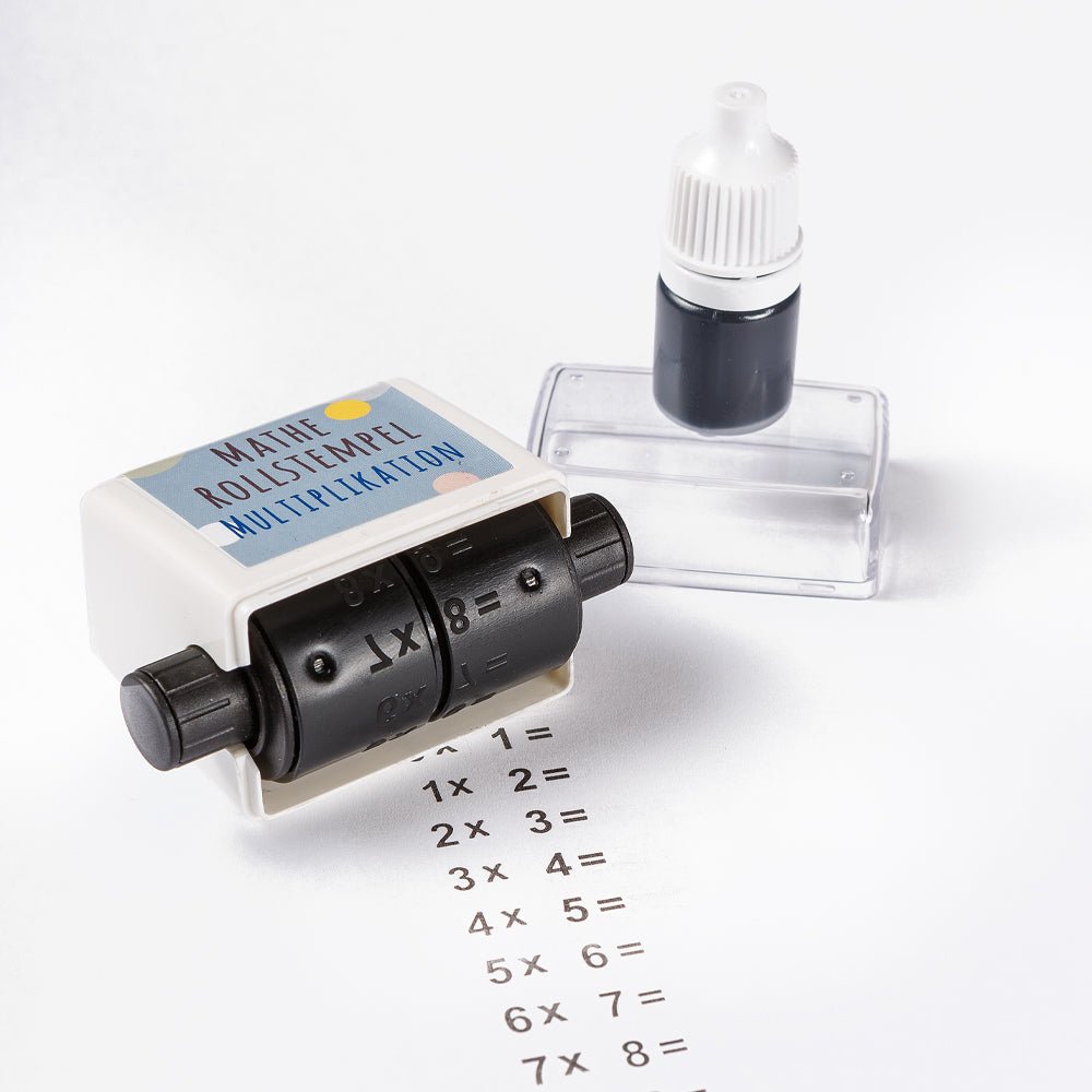 Lulubug Mathe Rollstempel "Multiplikation" Bell Trade - malmichbunt.de