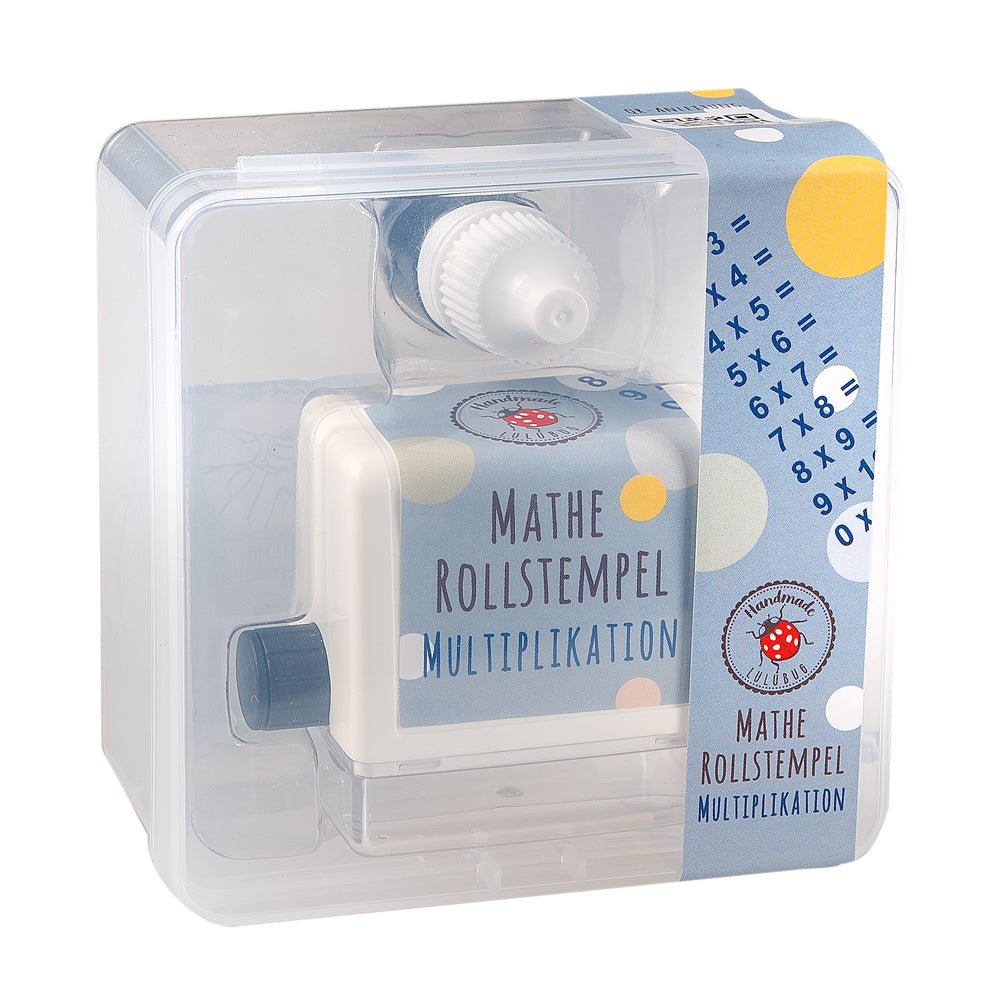 Lulubug Mathe Rollstempel "Multiplikation" Bell Trade - malmichbunt.de