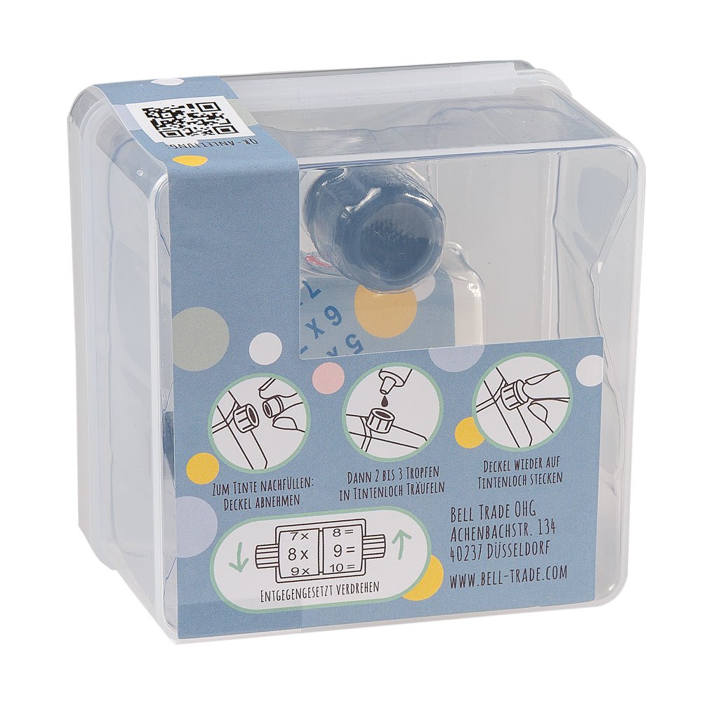 Lulubug Mathe Rollstempel "Multiplikation" Bell Trade - malmichbunt.de