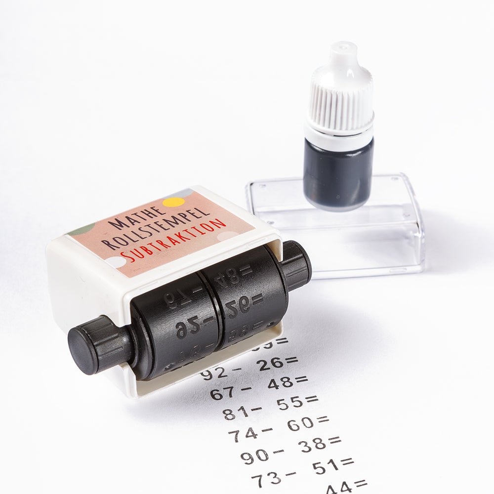 Lulubug Mathe - Stempel "Subtraktion" Bell Trade - malmichbunt.de
