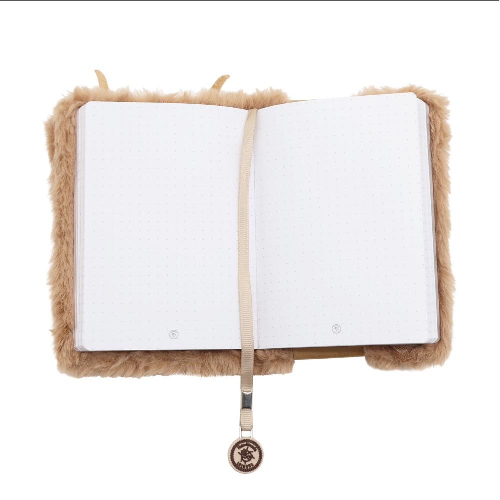 Lulubug Plüsch-Notizbuch "Rentier"
