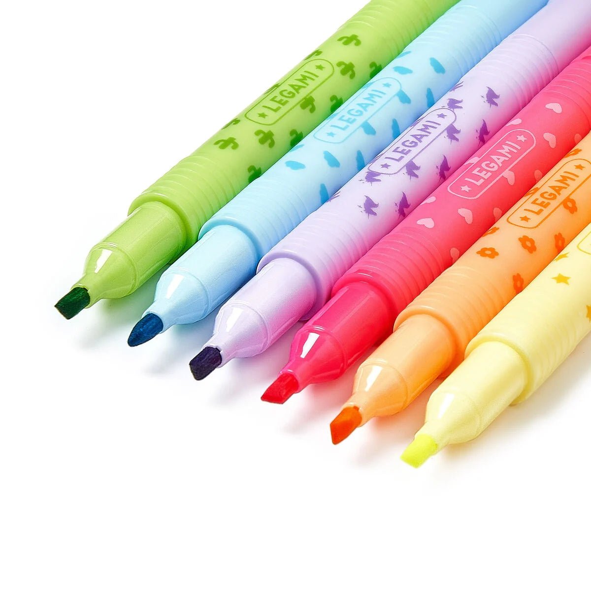 Magic Highlighters - Set mit 6 löschbaren Textmarkern Legami - malmichbunt.de
