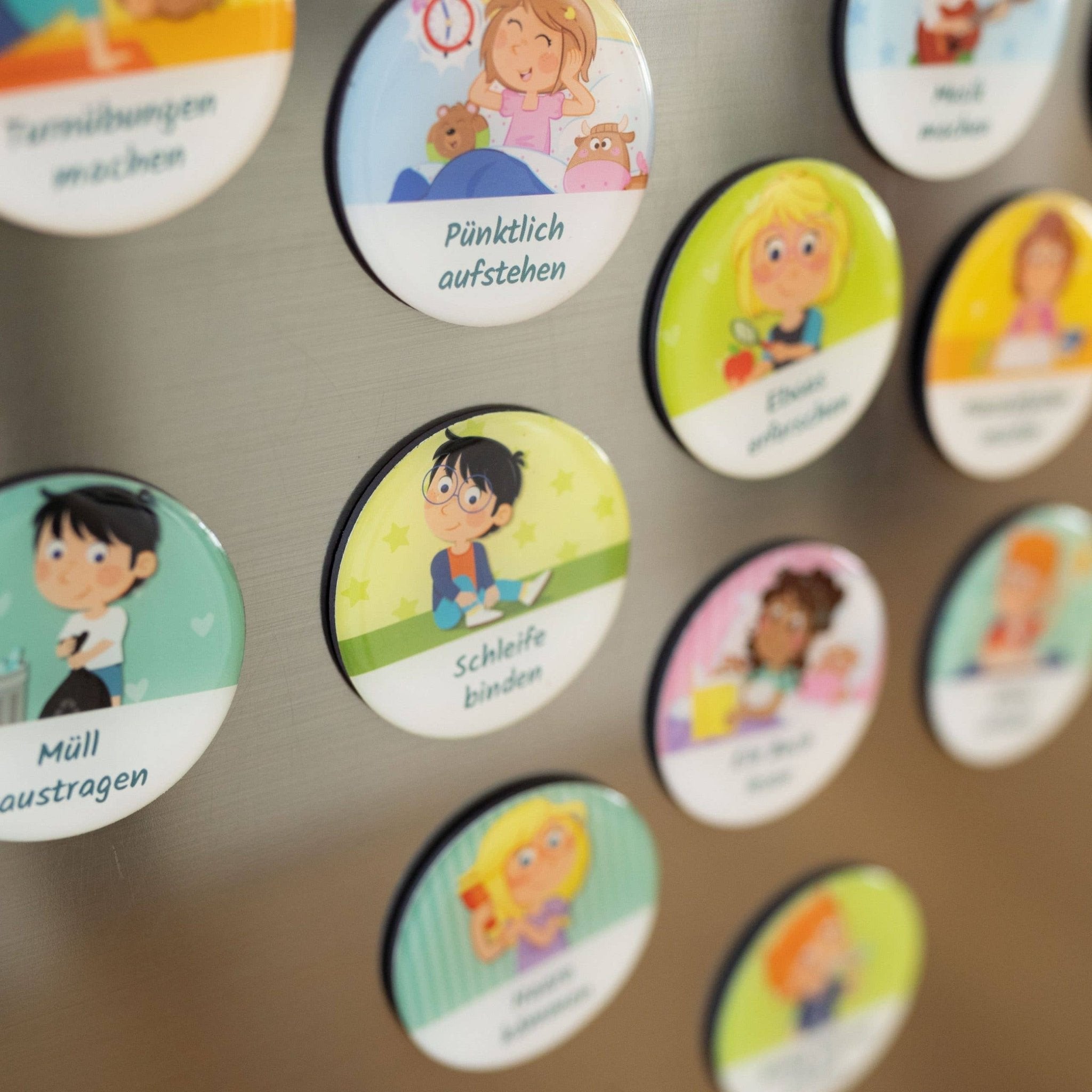 Magnet - Erweiterungs - Set "Kreativ & Selbstständig" Papierdrachen - malmichbunt.de
