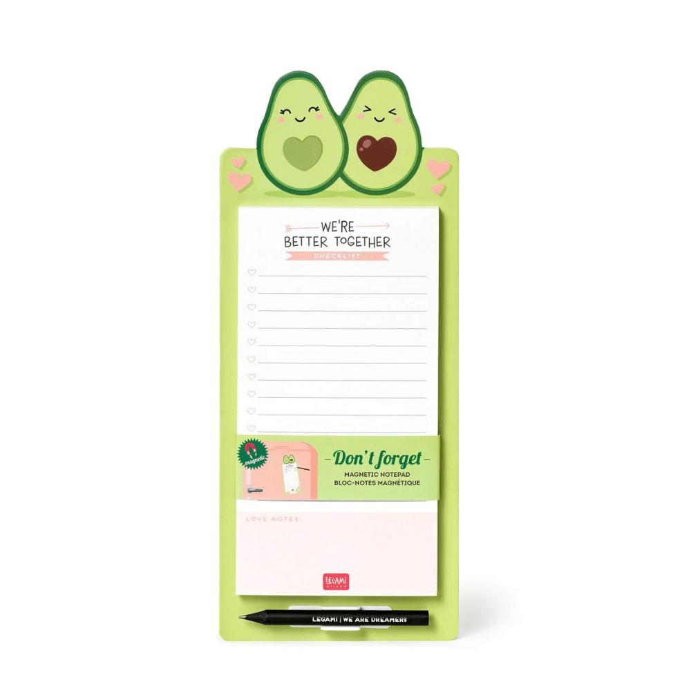 Magnet - Notizblock Avocado - Don‘t Forget Legami - malmichbunt.de