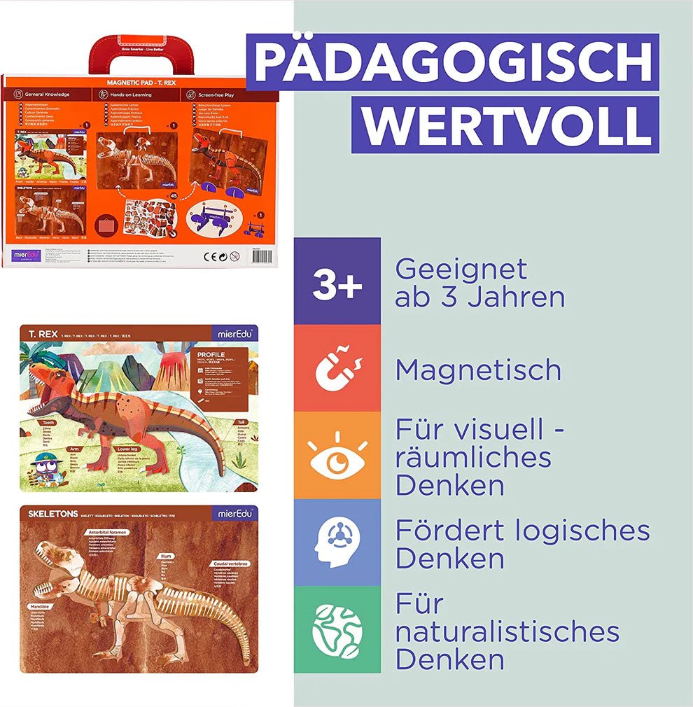 Magnet Pad - T. Rex mierEdu - malmichbunt.de