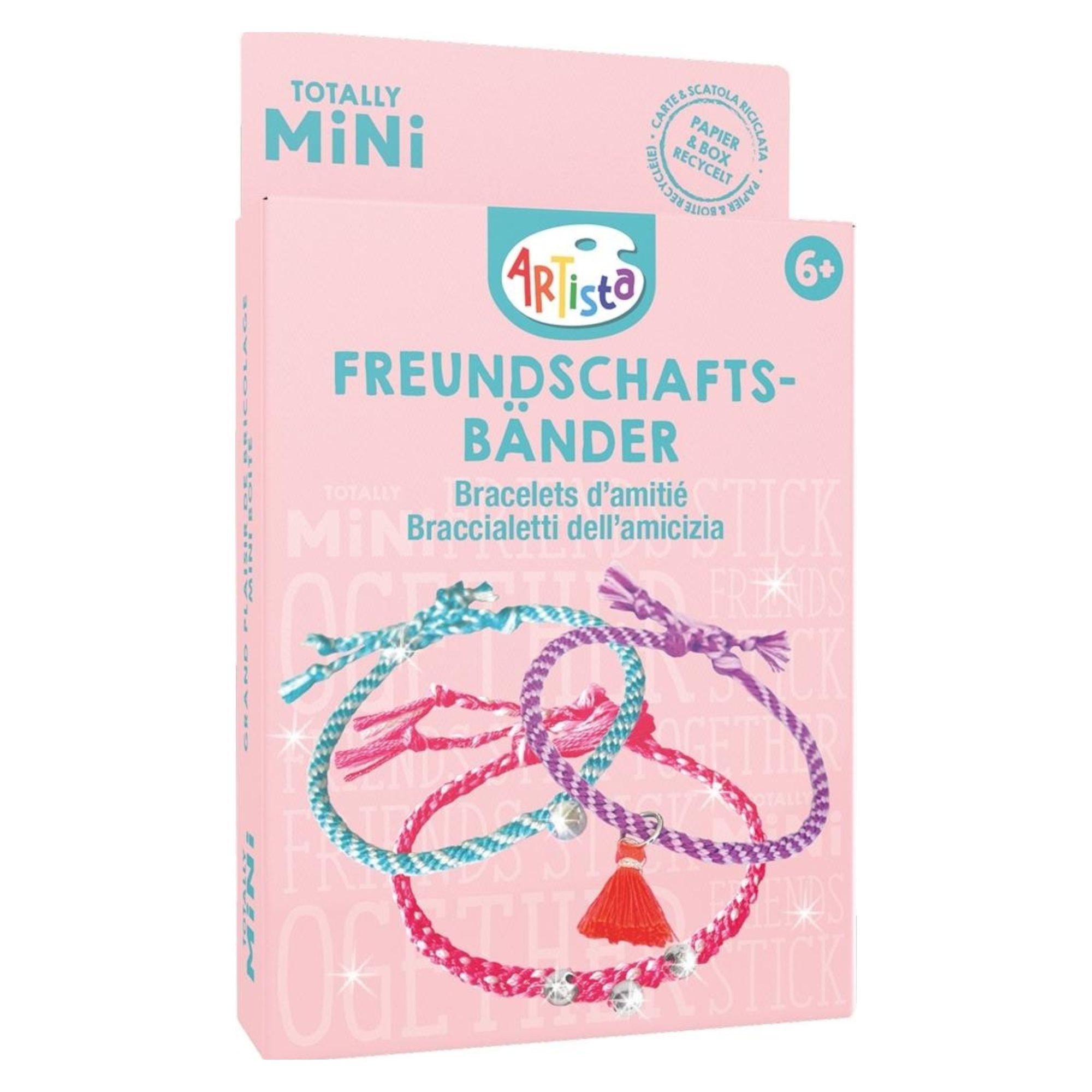 Mini Bastelset Freundschaftsbänder Artista - malmichbunt.de