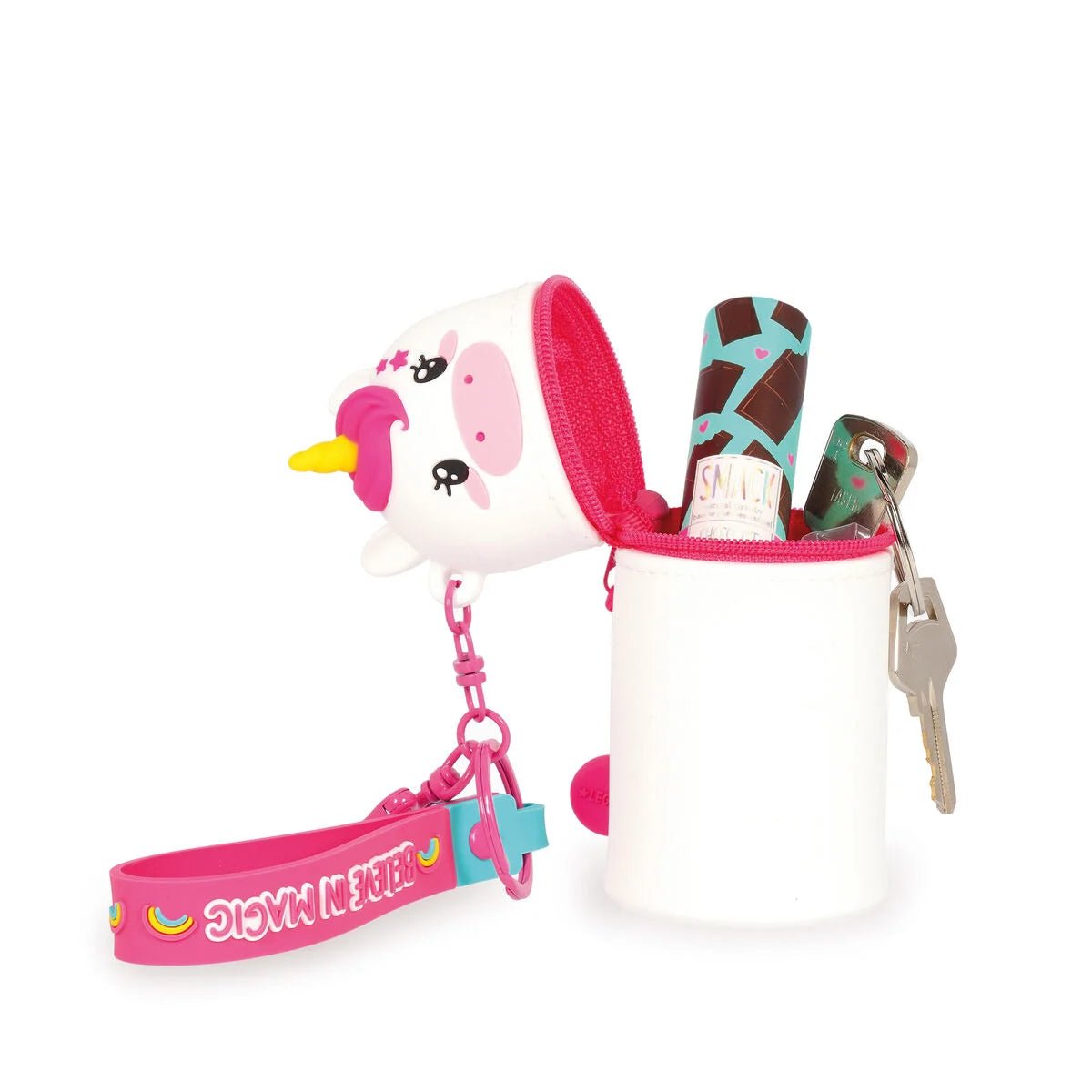 Mini Kawaii Münztasche mit Schlüsselanhänger - Einhorn Legami - malmichbunt.de