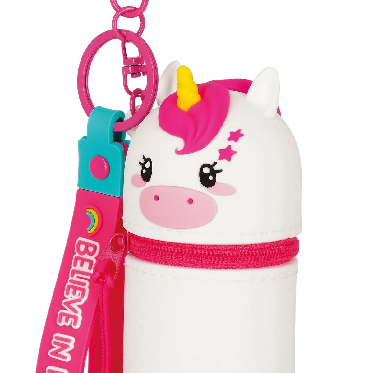 Mini Kawaii Münztasche mit Schlüsselanhänger - Einhorn Legami - malmichbunt.de