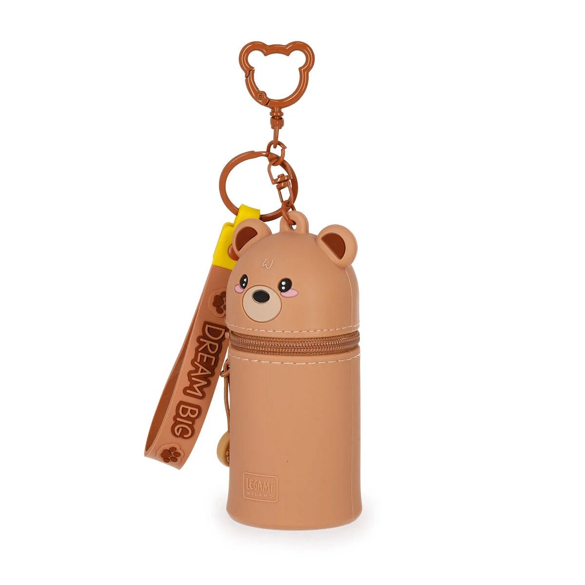 Mini Kawaii Münztasche mit Schlüsselanhänger - Teddy Legami - malmichbunt.de