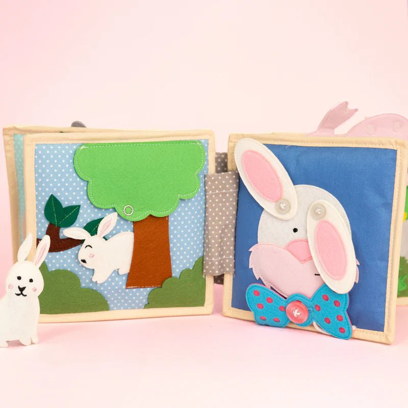 Mini Quiet Book "Funny Bunny" Jolly Designs - malmichbunt.de