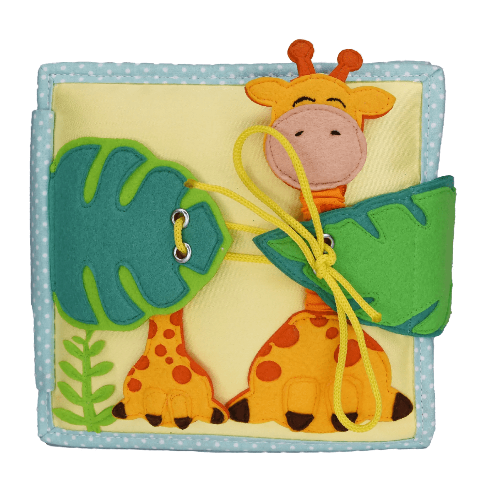 Mini Quiet Book "Jolly Jungle" (ab 18 Monaten) Jolly Designs - malmichbunt.de