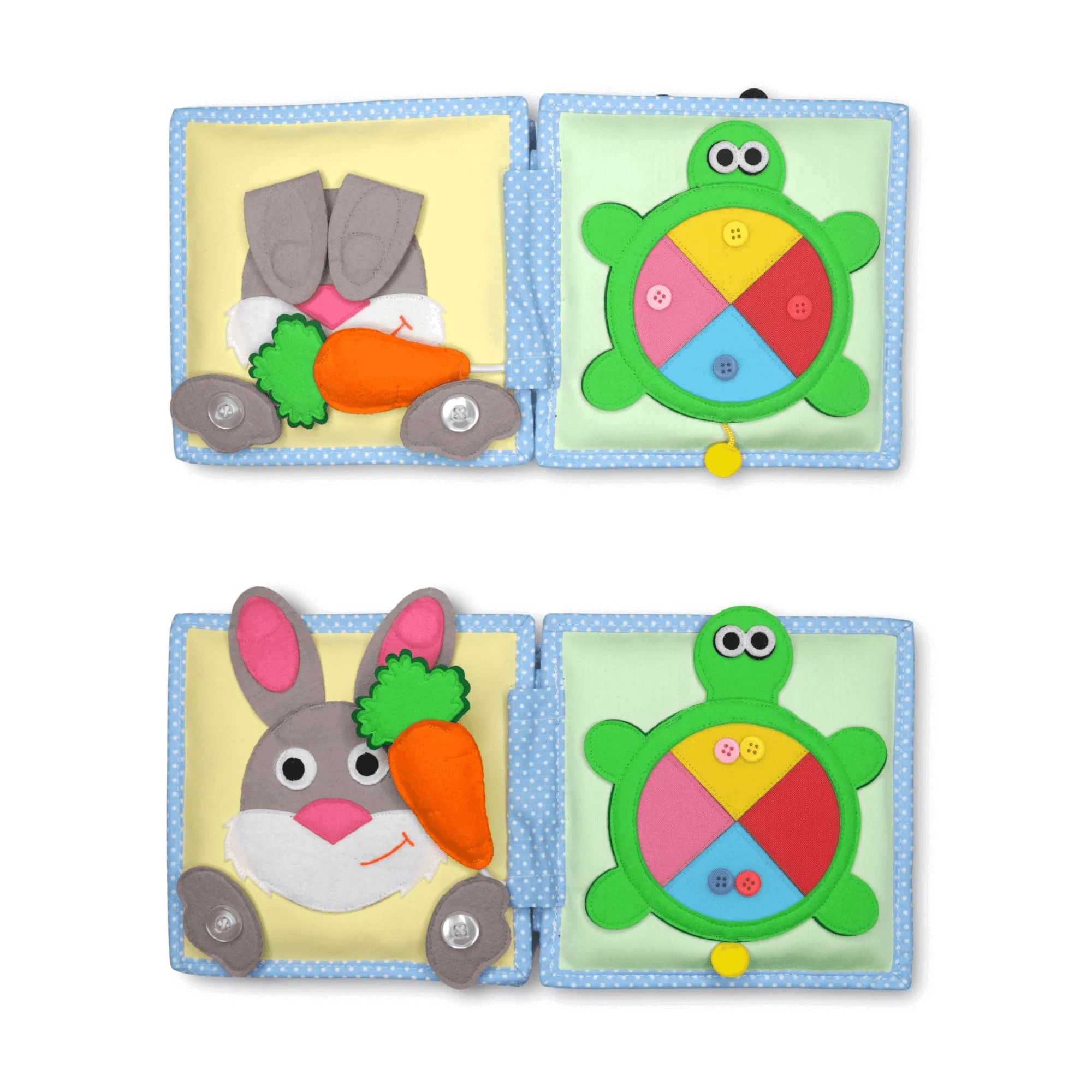 Mini Quiet Book "Kleine Biene" (ab 6 Monaten) Jolly Designs - malmichbunt.de