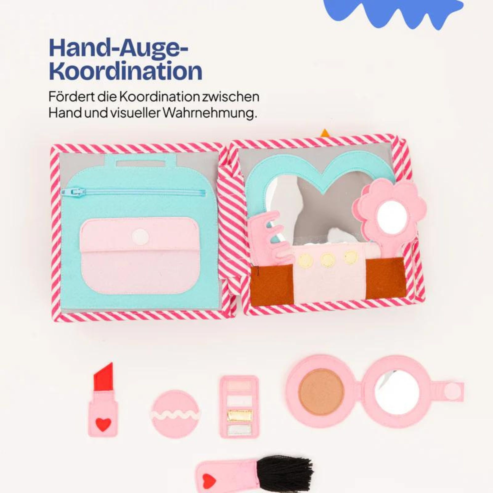 Mini Quiet Book "Kleine Prinzessin" Jolly Designs - malmichbunt.de