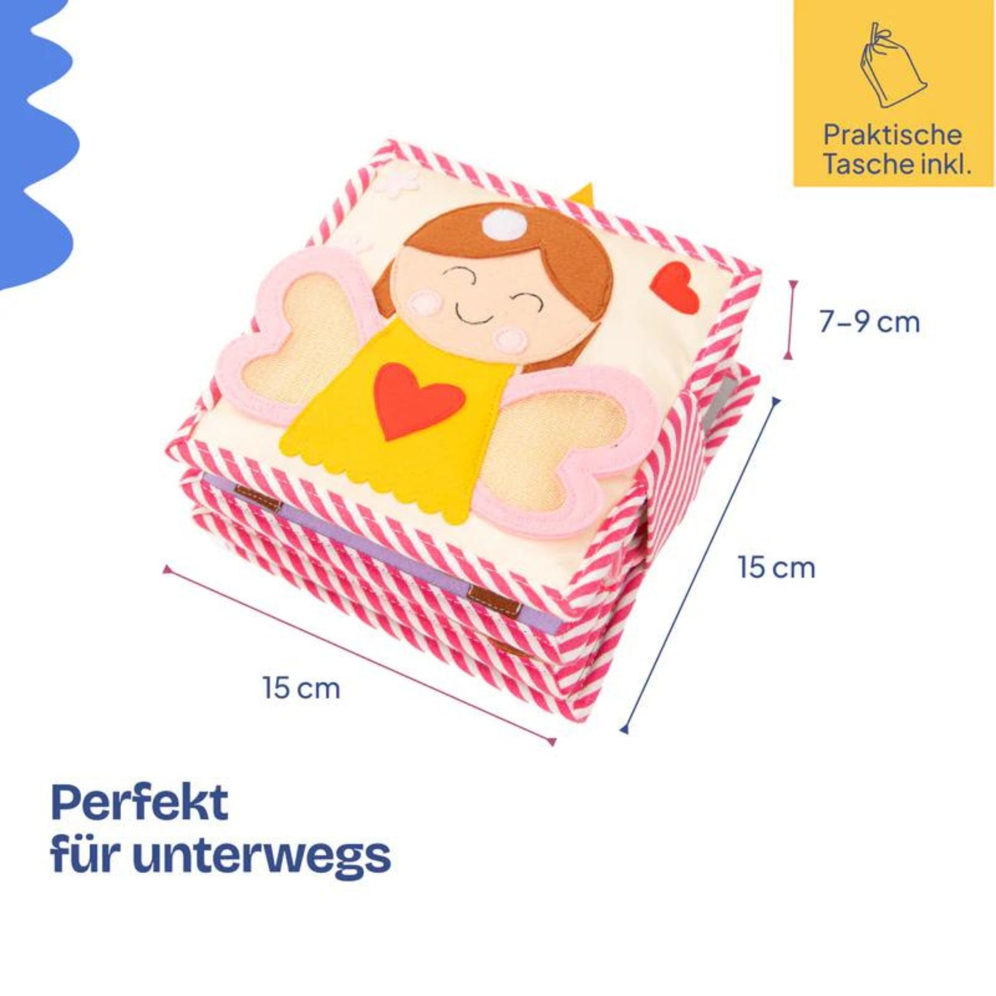 Mini Quiet Book "Kleine Prinzessin" Jolly Designs - malmichbunt.de