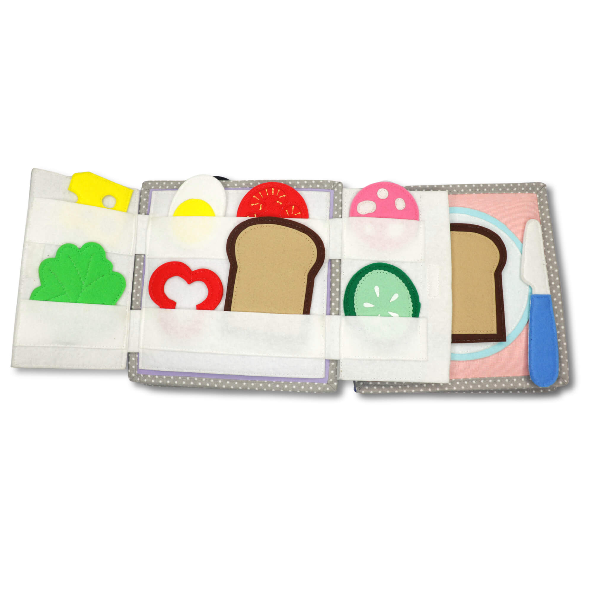 Mini Quiet Book "Kleiner Pilot" (ab 3 Jahren) Jolly Designs - malmichbunt.de