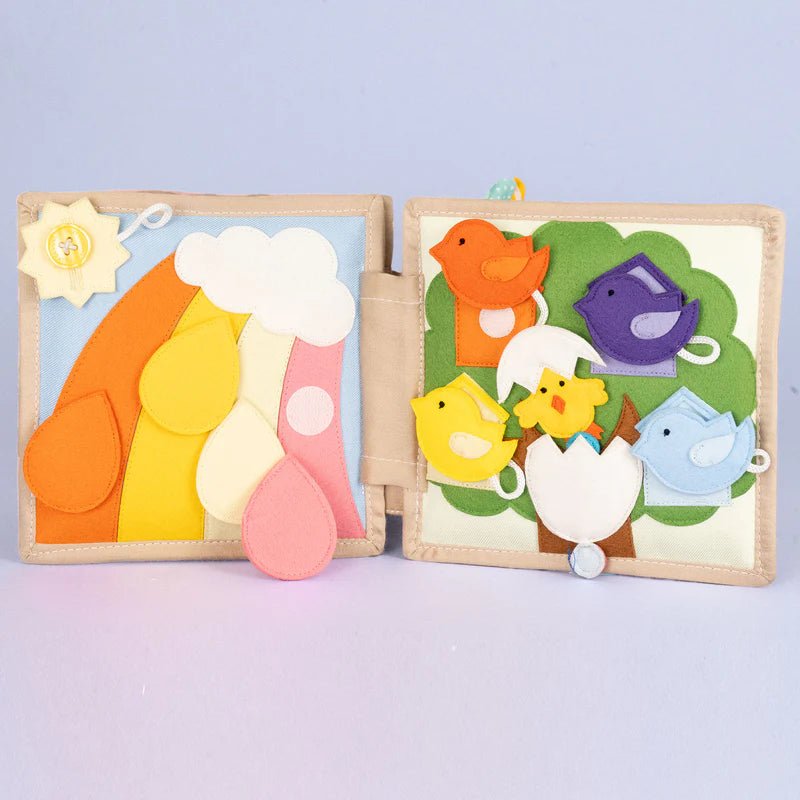 Mini Quiet Book "Montessori Baby" Jolly Designs - malmichbunt.de