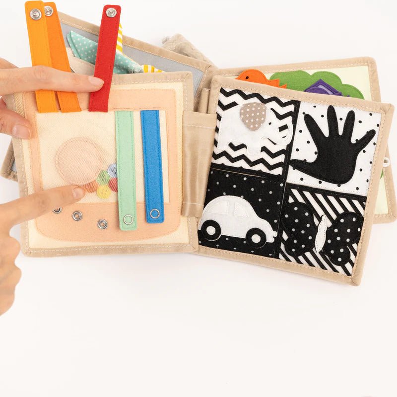 Mini Quiet Book "Montessori Baby" Jolly Designs - malmichbunt.de