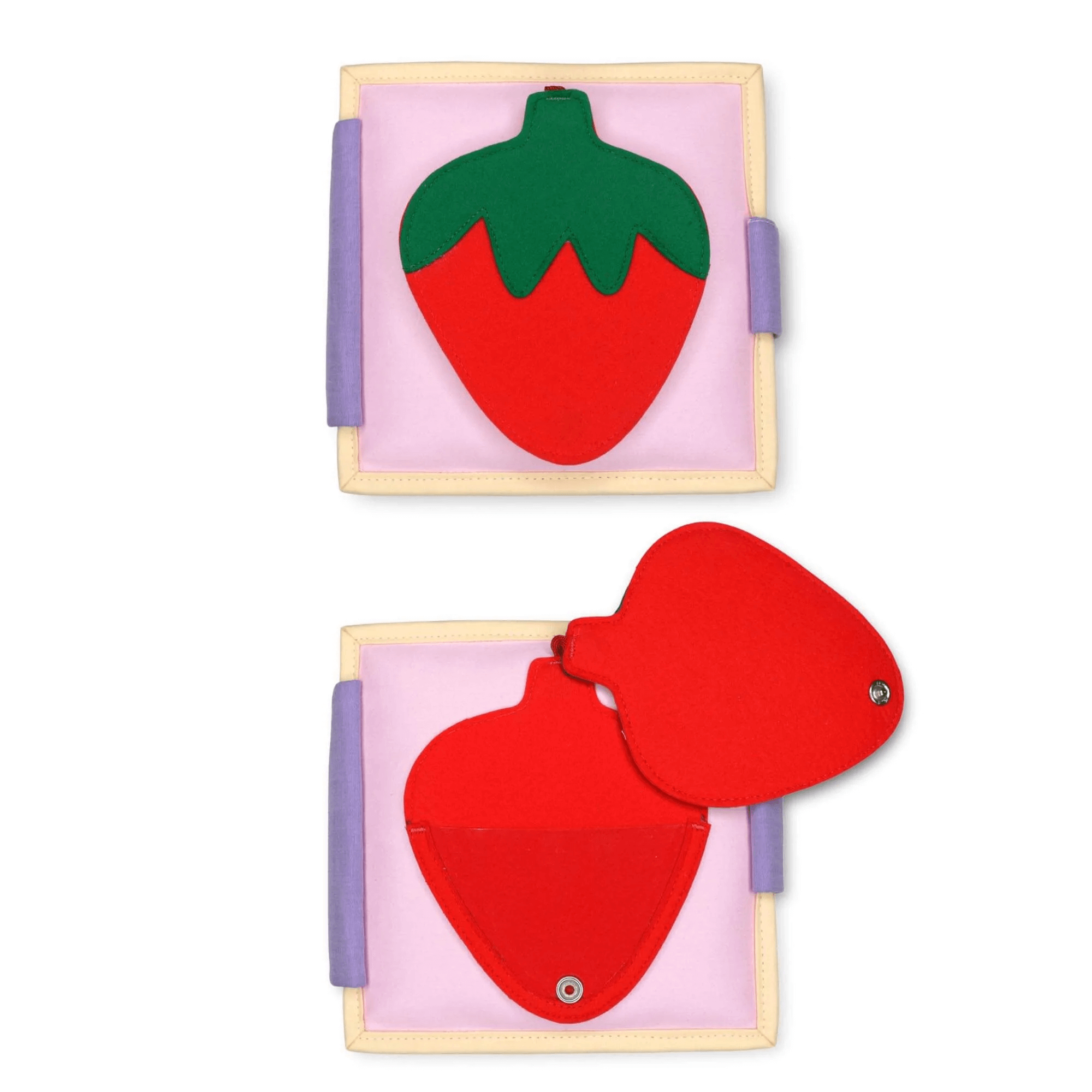 Mini Quiet Book "Regenbogen" (ab 6 Monaten) Jolly Designs - malmichbunt.de