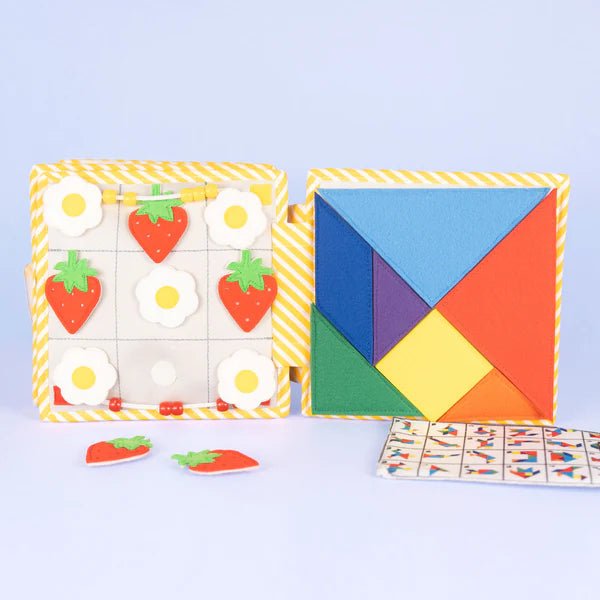 Mini Quiet Book "Spielewelt" (ab 3 Jahren) Jolly Designs - malmichbunt.de