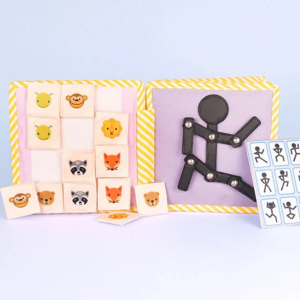 Mini Quiet Book "Spielewelt" (ab 3 Jahren) Jolly Designs - malmichbunt.de