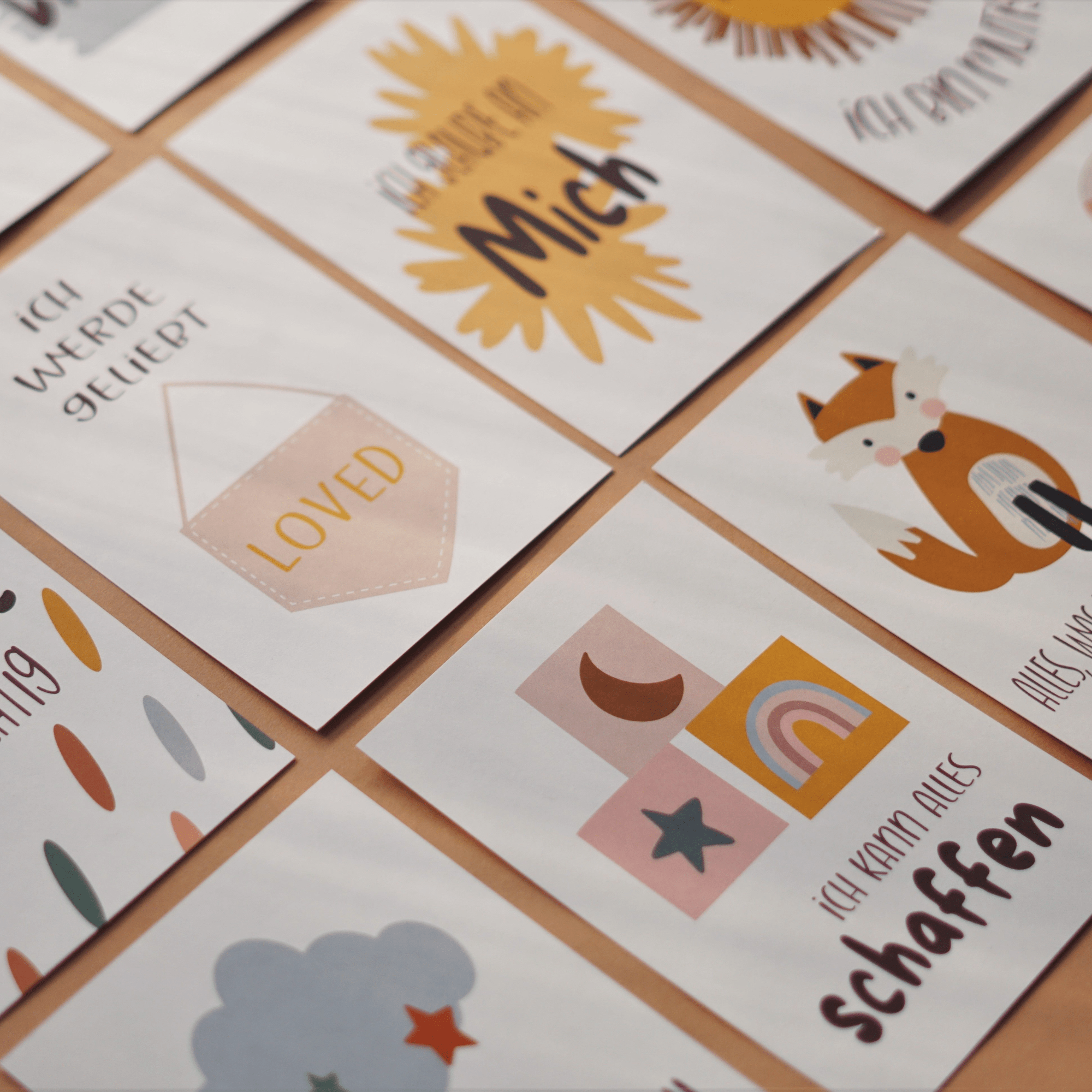 Modern Kids Art - Affirmationskarten für Kinder und Jugendliche (Kartenset) Modern Kids Art - malmichbunt.de