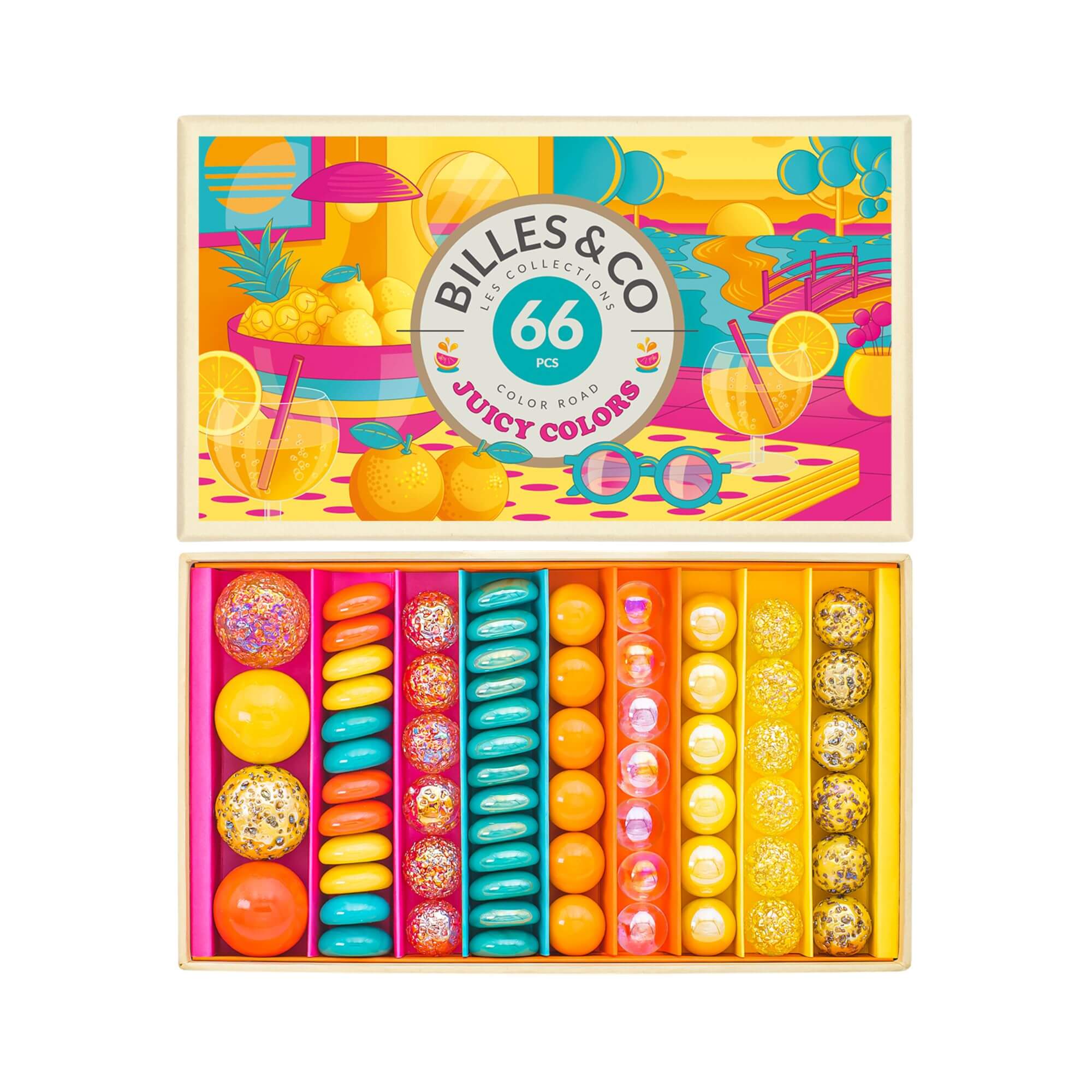 Murmel - Box Juicy Colours Billes & Co - malmichbunt.de
