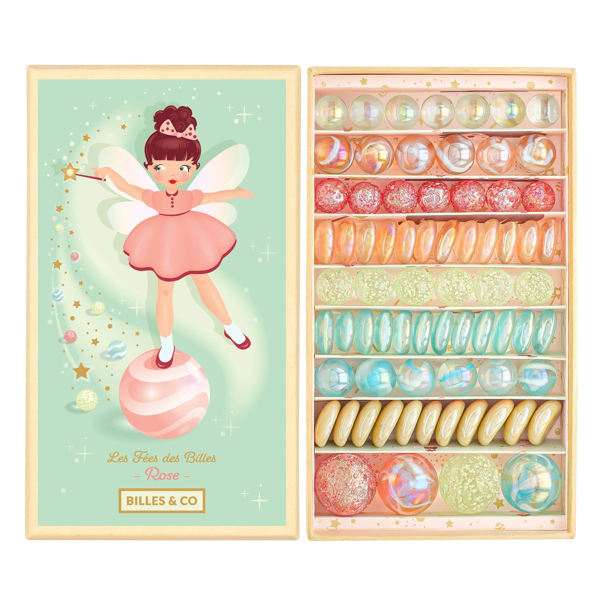 Murmel - Box Rosa Fee Billes & Co - malmichbunt.de