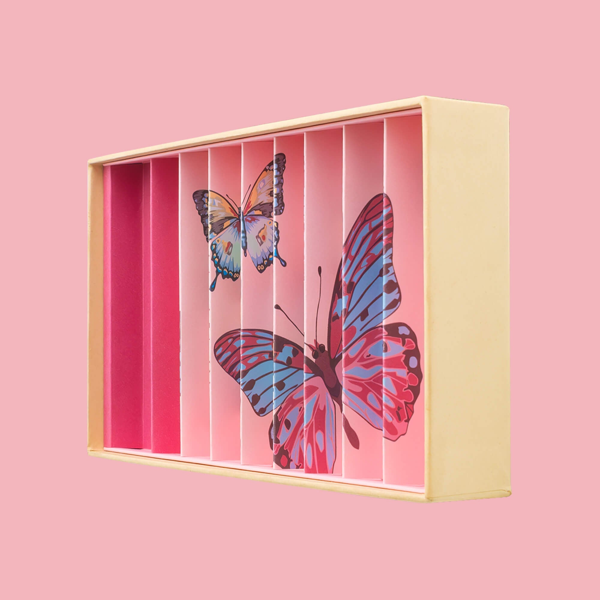 Murmel - Box Schmetterling Anamorphic Billes & Co - malmichbunt.de