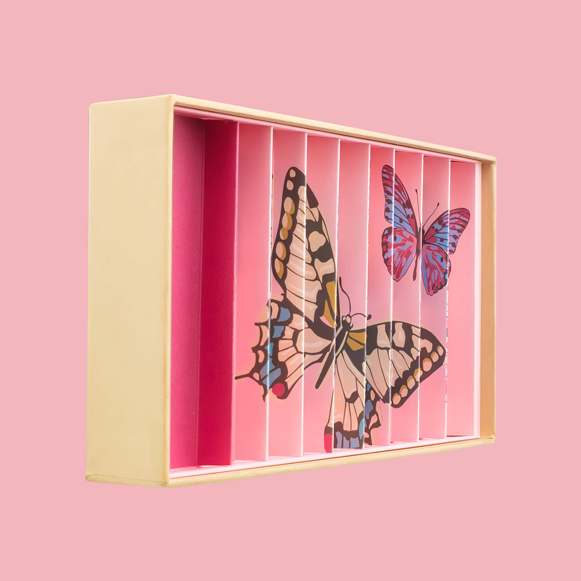 Murmel - Box Schmetterling Anamorphic Billes & Co - malmichbunt.de