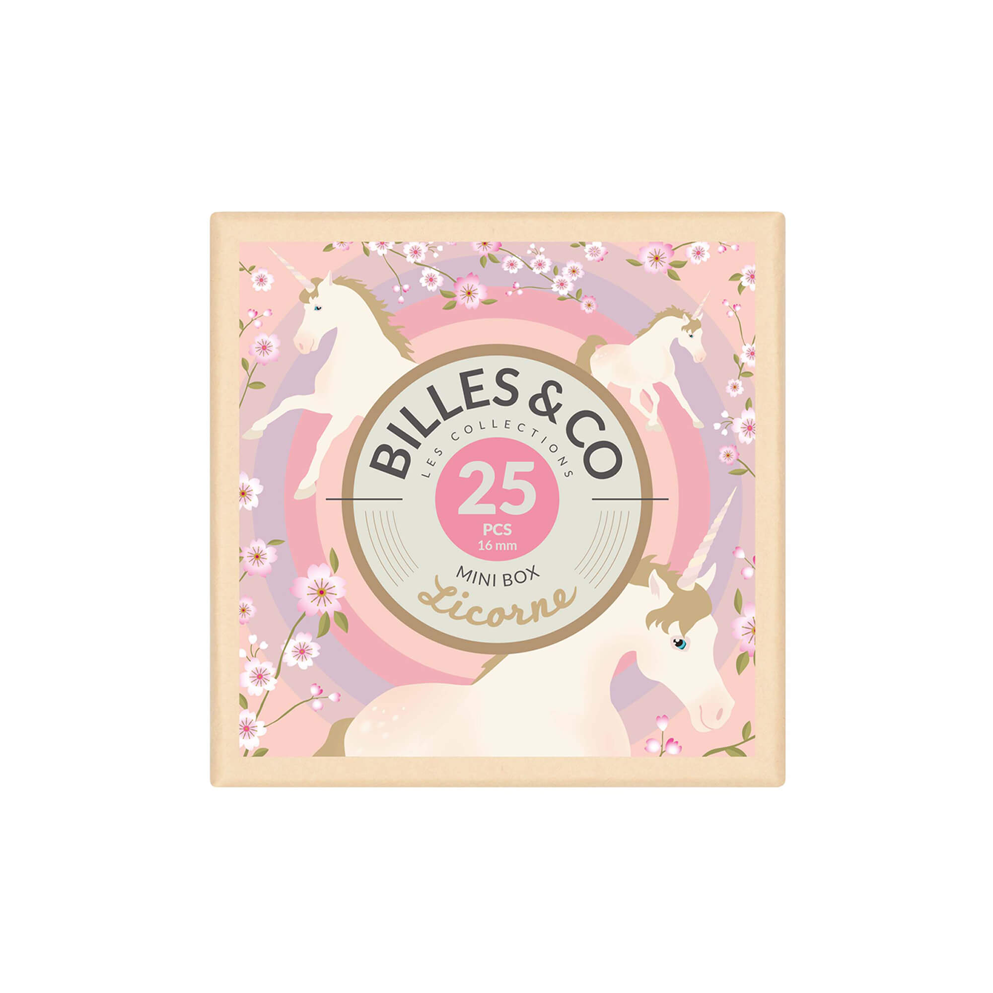Murmeln Einhorn Mini - Box Billes & Co - malmichbunt.de