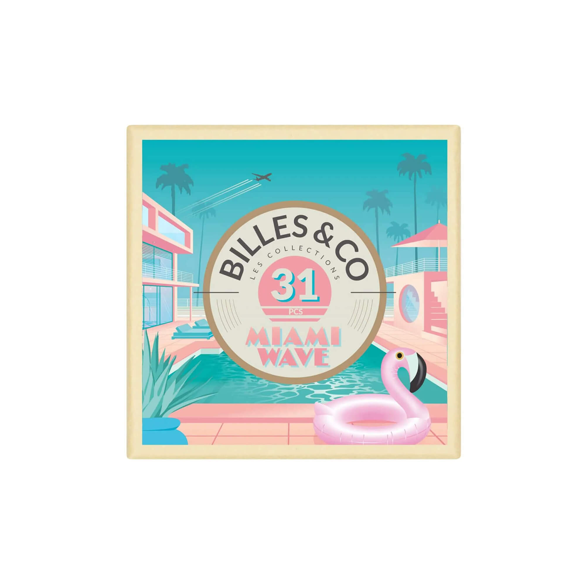 Murmeln Miami Wave Mini - Box Billes & Co - malmichbunt.de