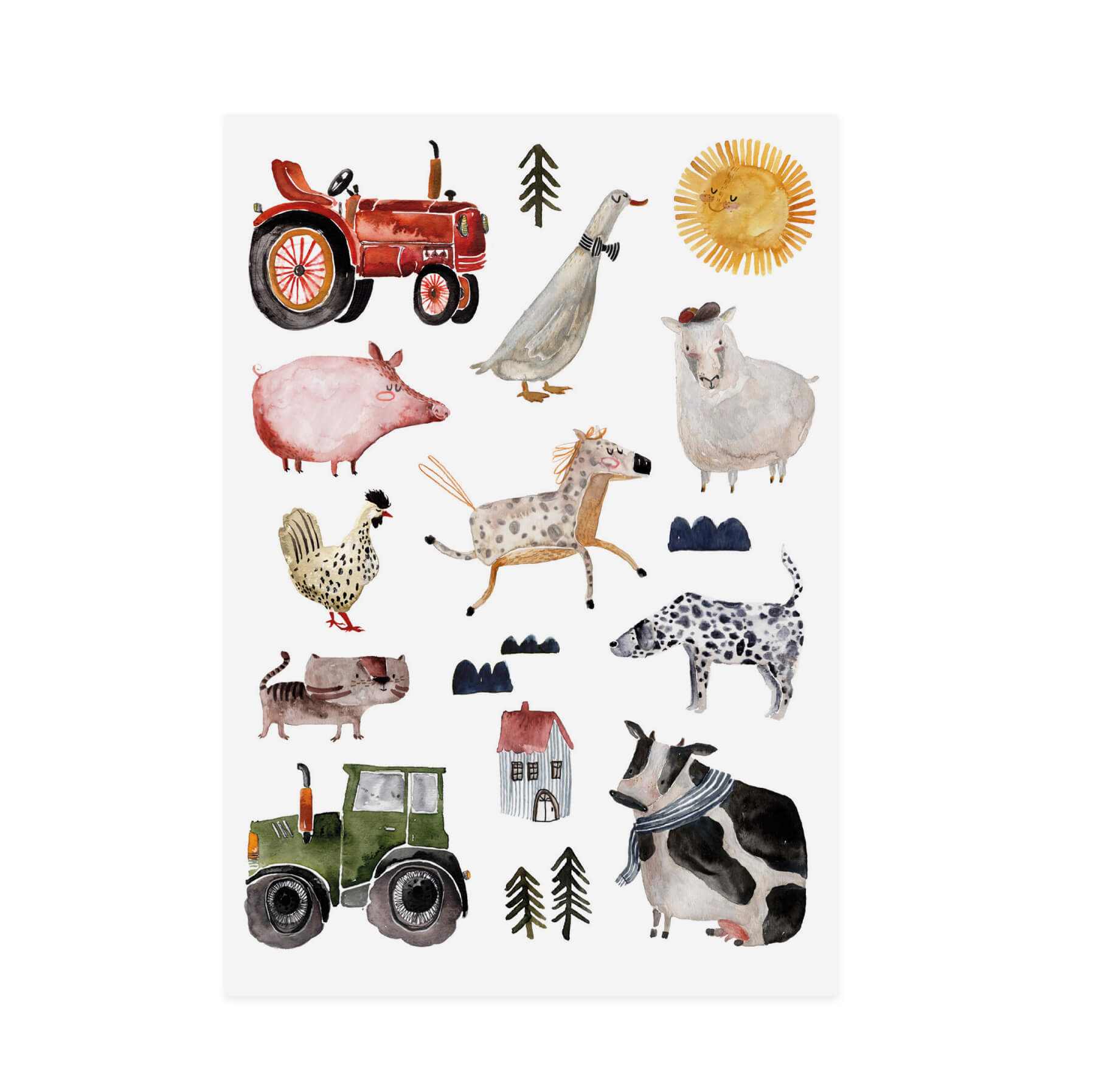 Nuukk Kindertattoo Bauernhof Nuukk - malmichbunt.de