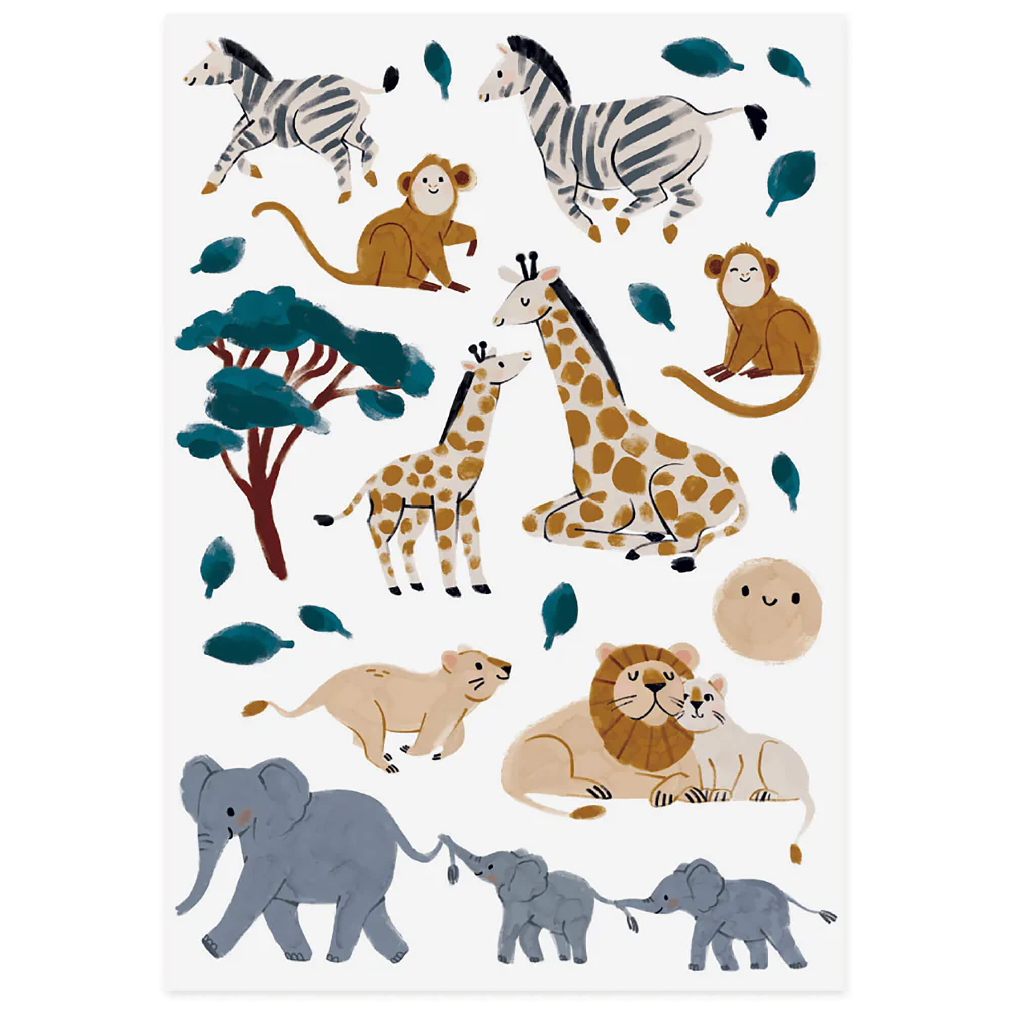 Nuukk Kindertattoo Safari Nuukk - malmichbunt.de