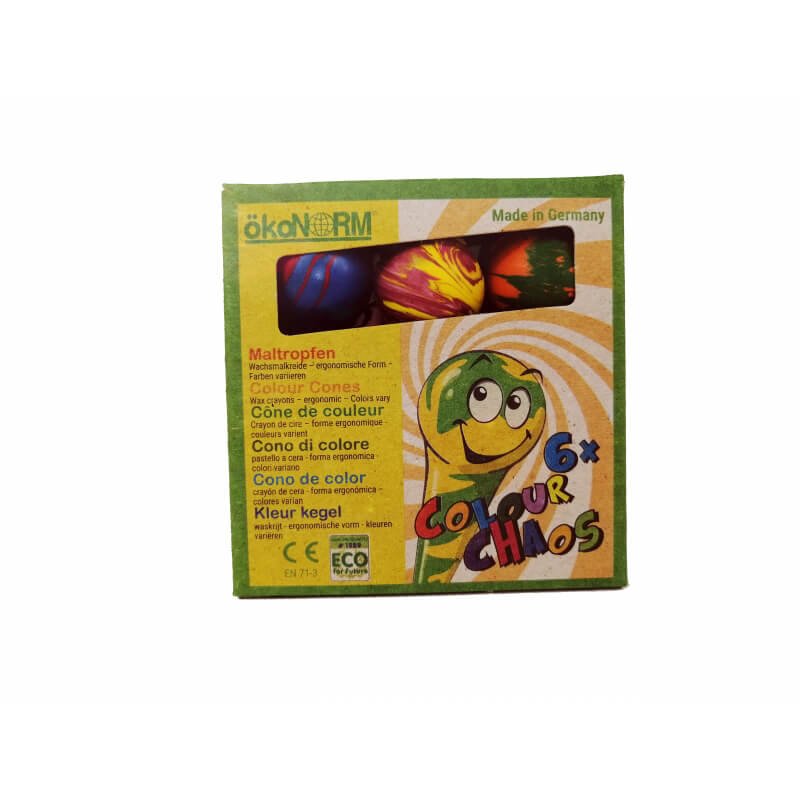 ökoNORM Maltropfen Wachsstifte Colour Chaos ökoNorm - malmichbunt.de