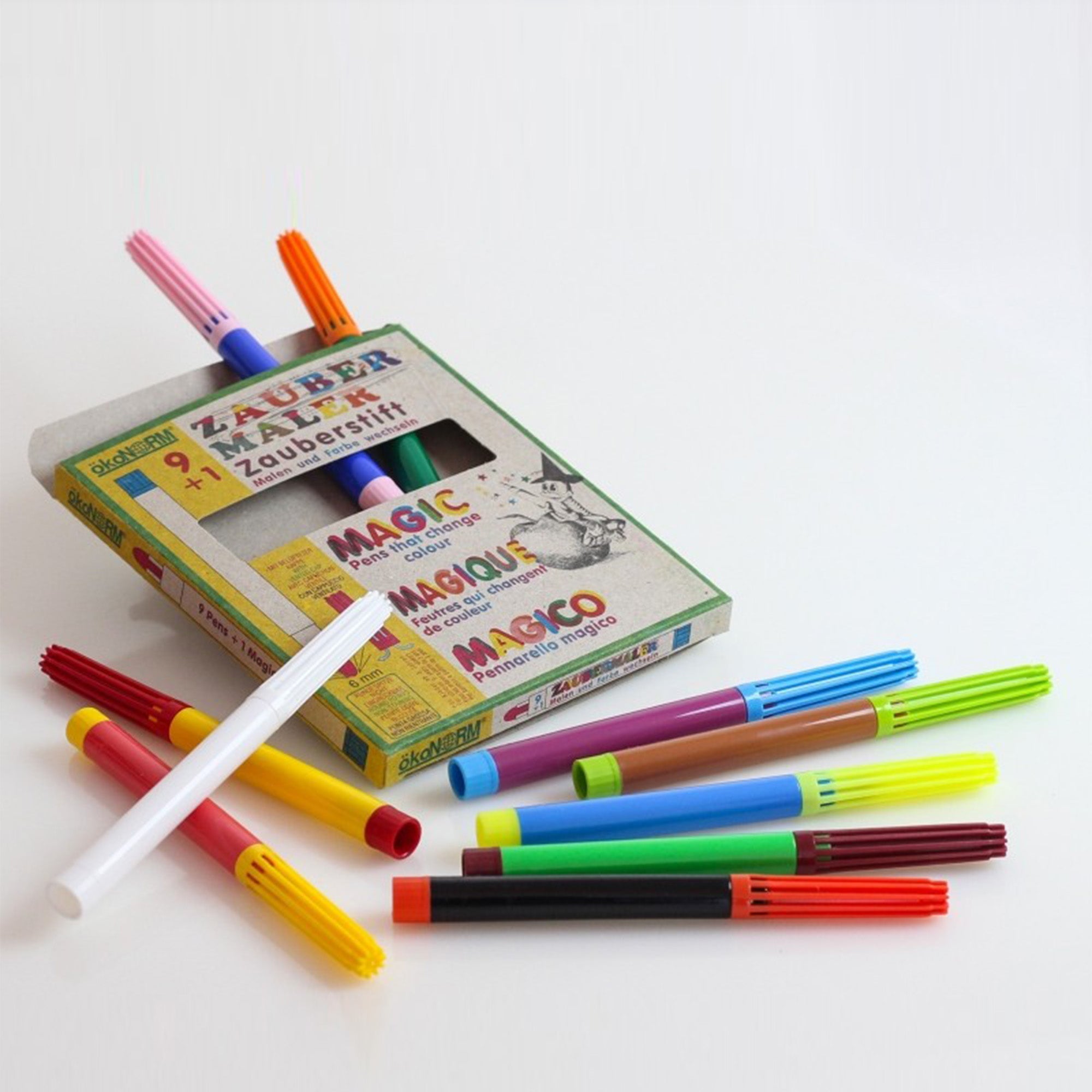 ökoNORM Zaubermaler 9+1, inkl. Farbwechselstift - 9 Farben ökoNorm - malmichbunt.de